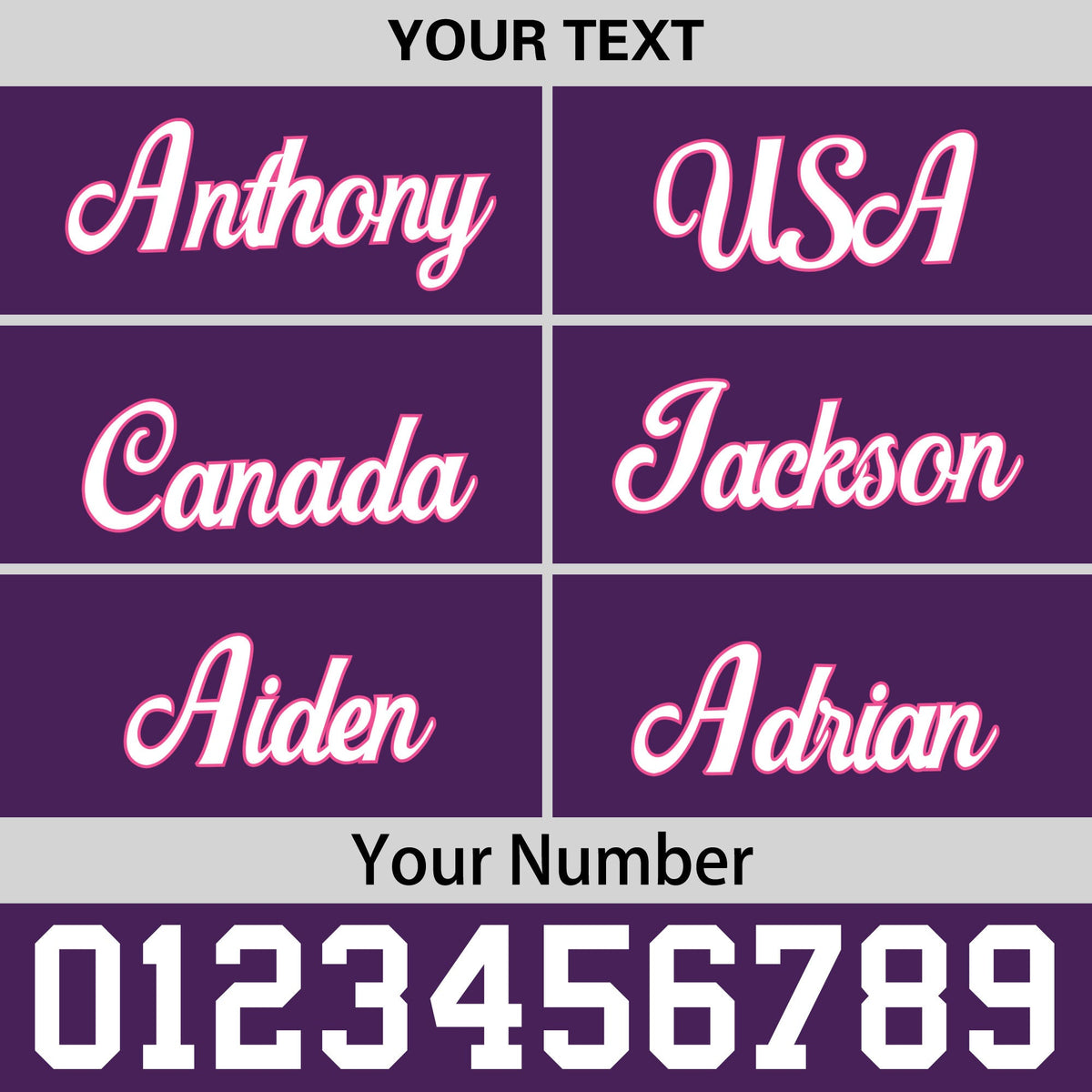 Custom Purple 3D Puff Embroidery Flat Embroidery Casual Sport Baseball Cap