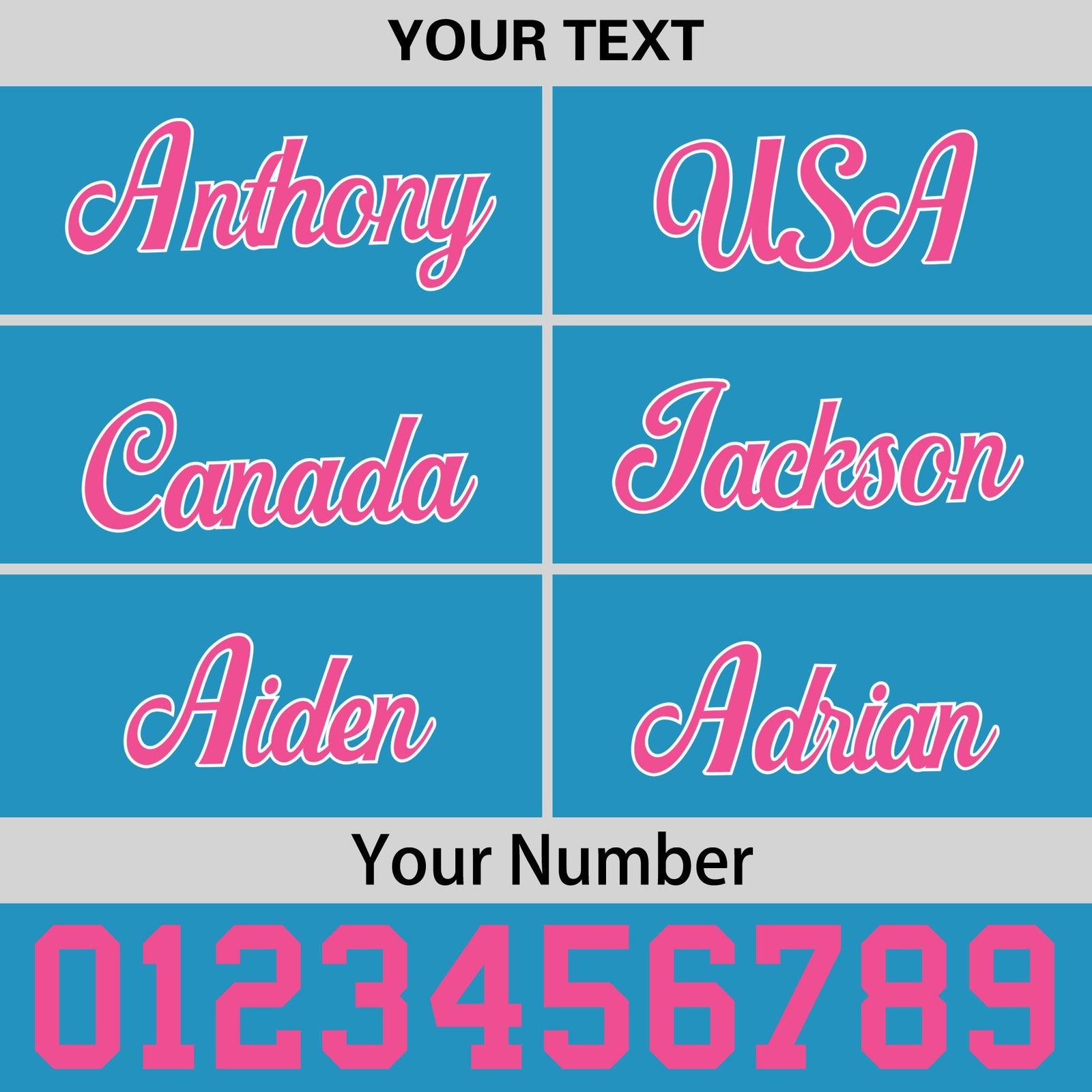 Custom Light Blue 3D Puff Embroidery Flat Embroidery Casual Sport Baseball Cap