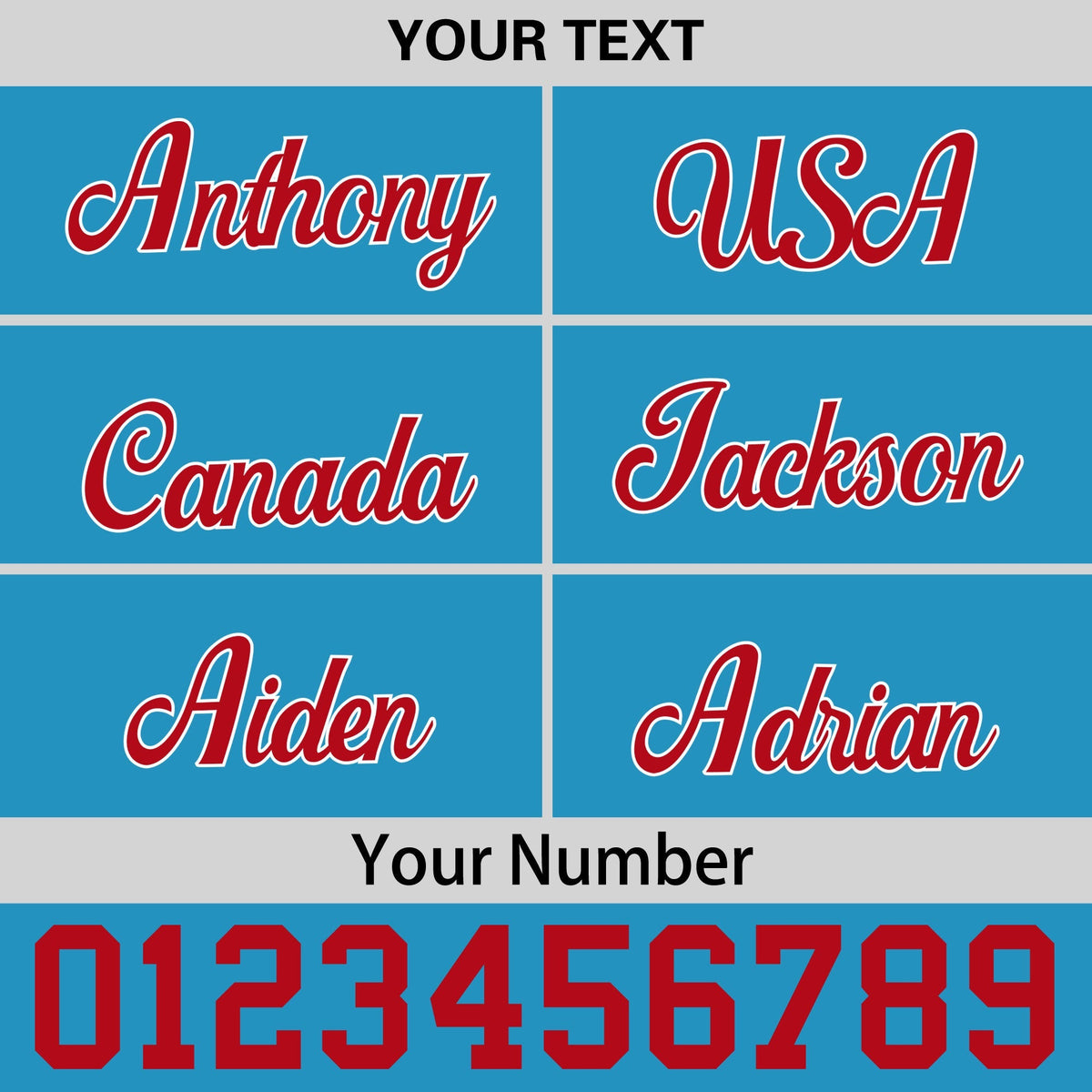 Custom Light Blue 3D Puff Embroidery Flat Embroidery Casual Sport Baseball Cap