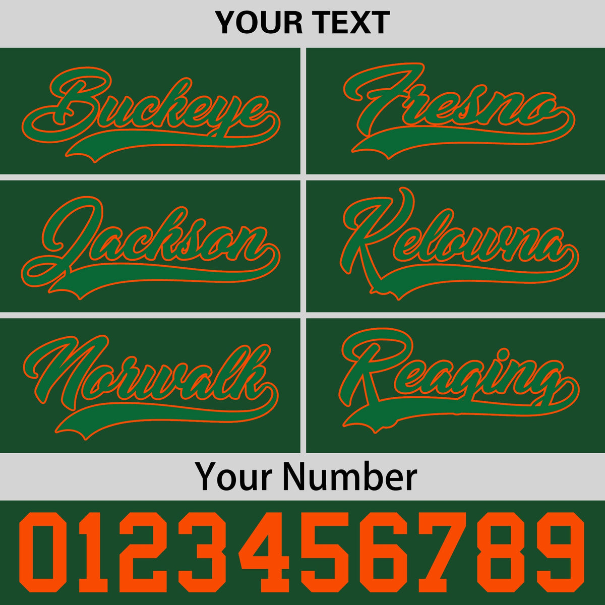 Custom Green 3D Puff Embroidery Flat Embroidery Casual Sport Baseball Cap