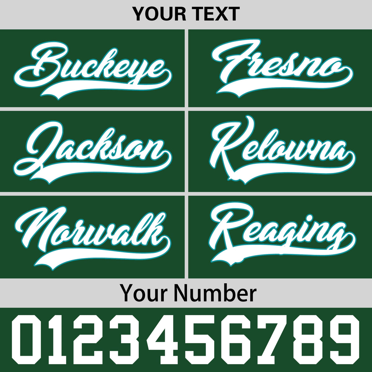 Custom Green 3D Puff Embroidery Flat Embroidery Casual Sport Baseball Cap