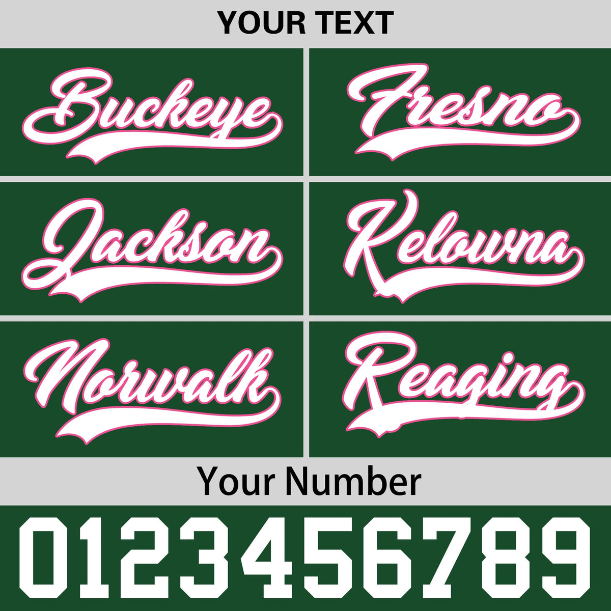 Custom Green 3D Puff Embroidery Flat Embroidery Casual Sport Baseball Cap