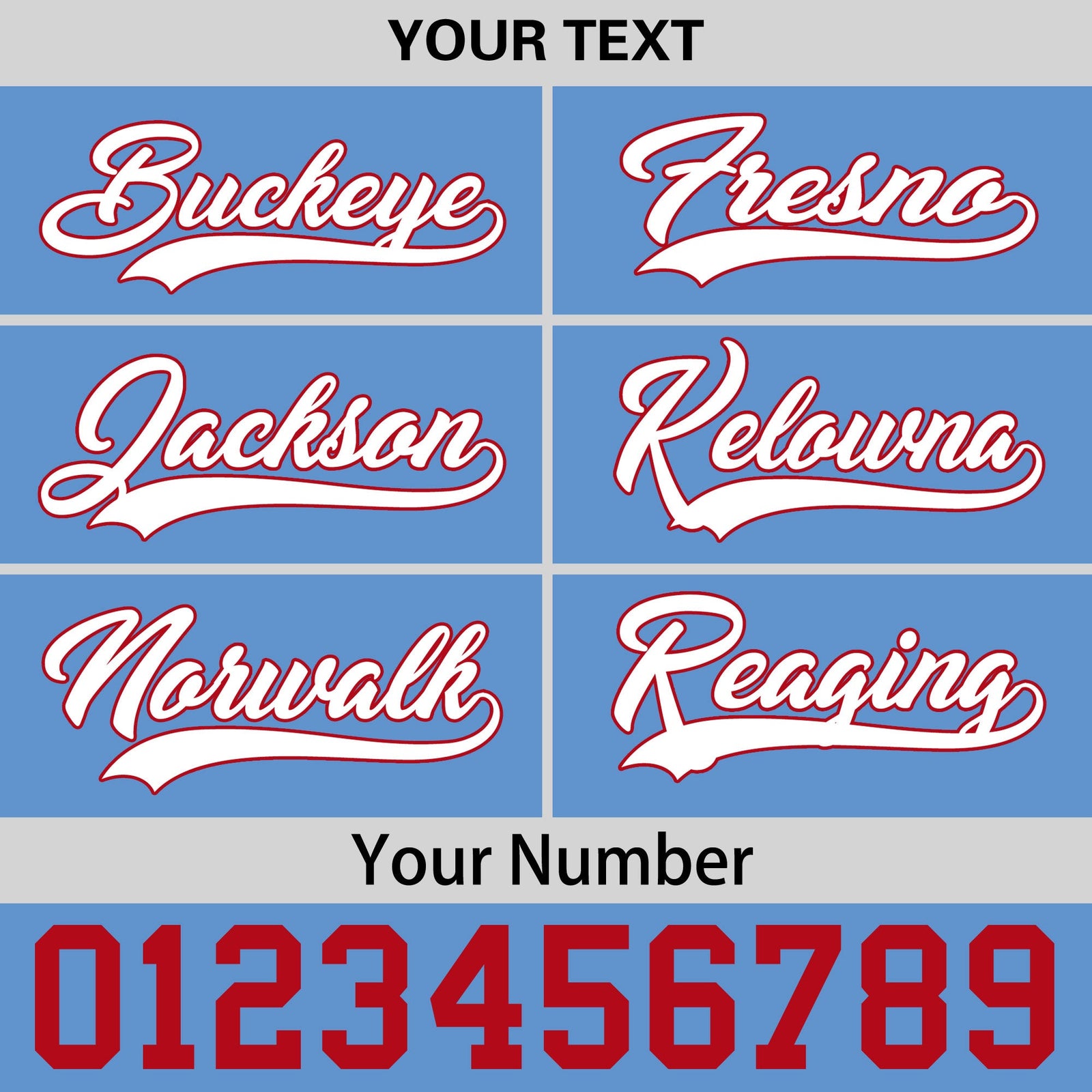 Custom Powder Blue 3D Puff Embroidery Flat Embroidery Casual Sport Baseball Cap