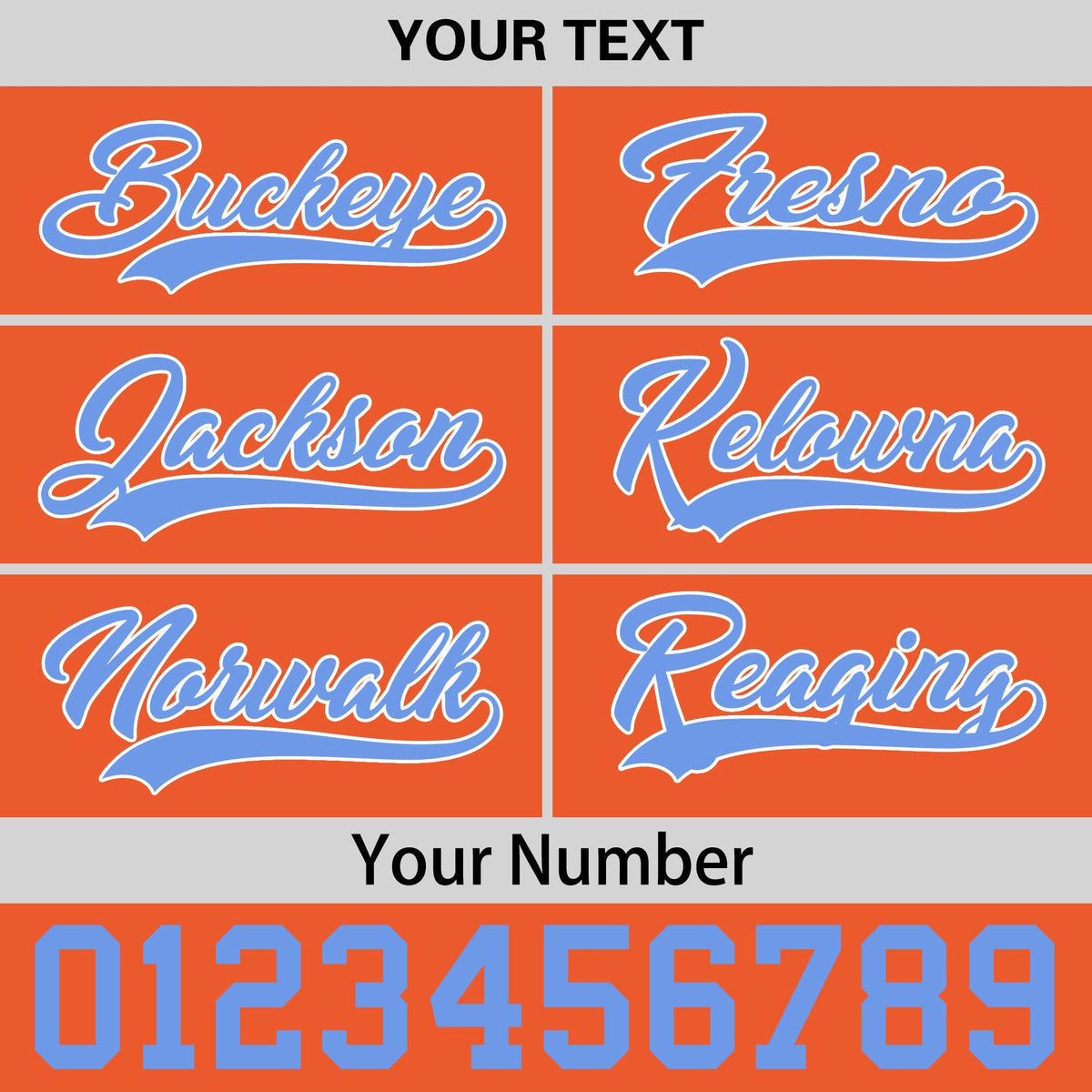 Custom Orange 3D Puff Embroidery Flat Embroidery Casual Sport Baseball Cap