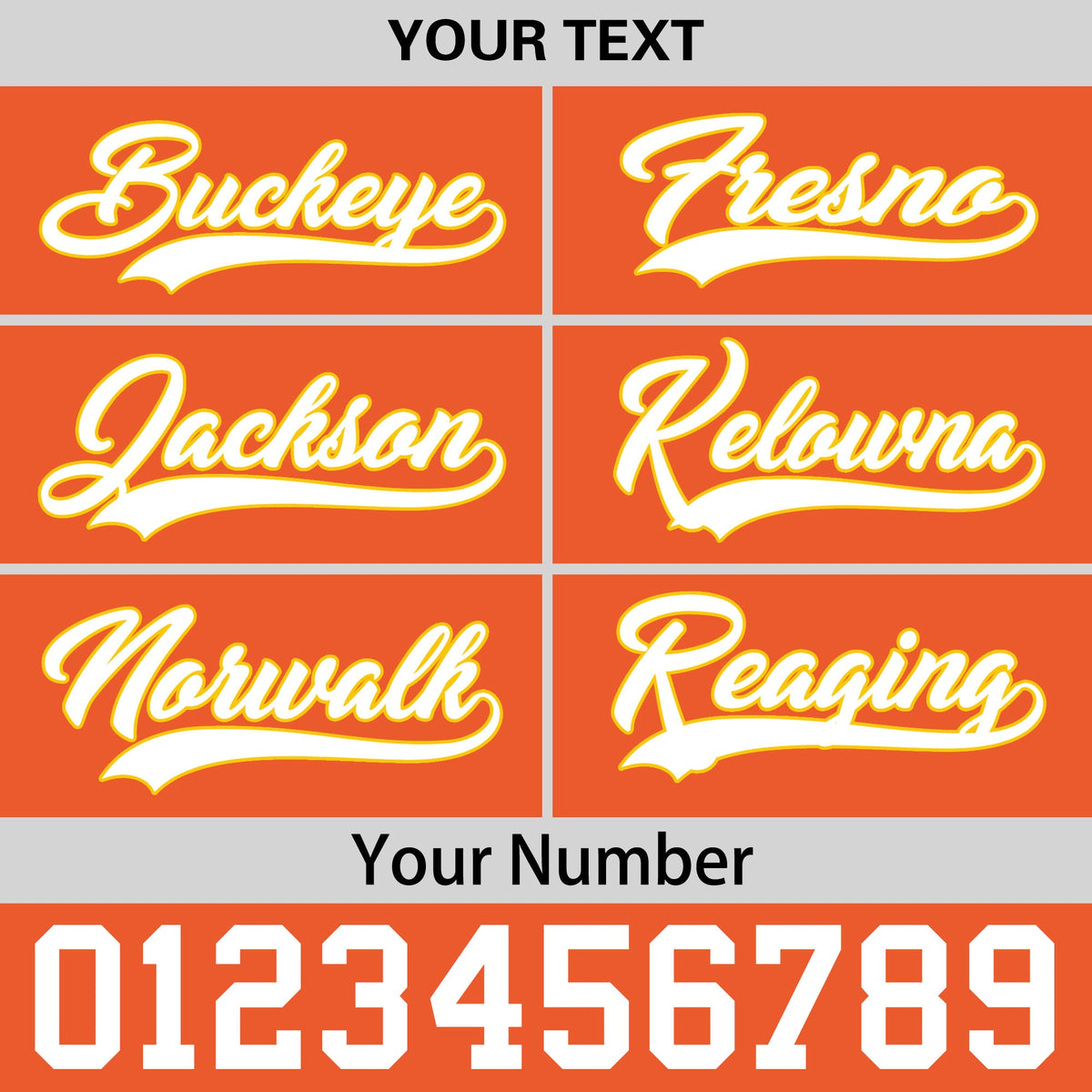 Custom Orange 3D Puff Embroidery Flat Embroidery Casual Sport Baseball Cap