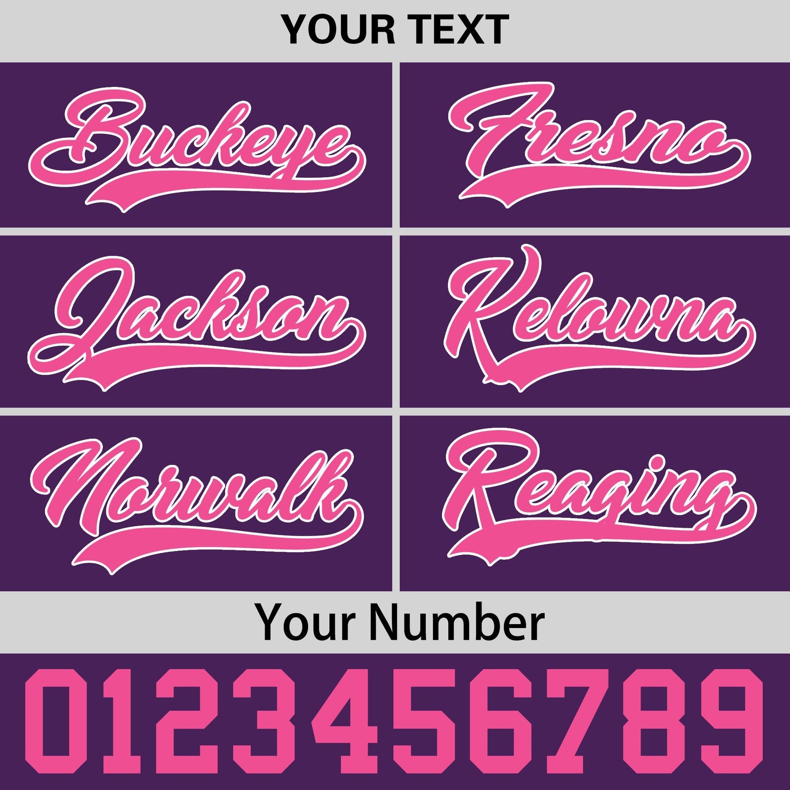 Custom Purple 3D Puff Embroidery Flat Embroidery Casual Sport Baseball Cap