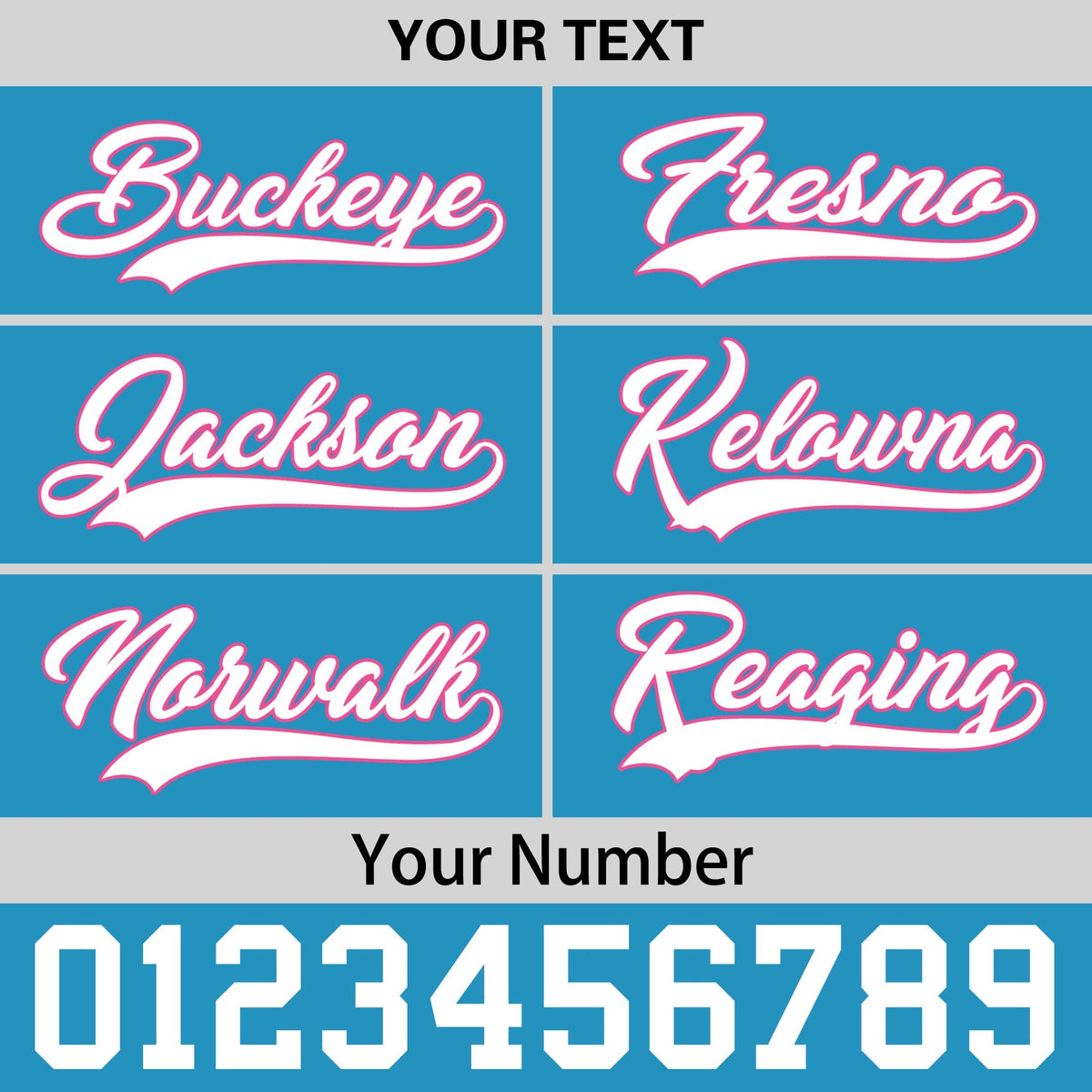 Custom Light Blue 3D Puff Embroidery Flat Embroidery Casual Sport Baseball Cap