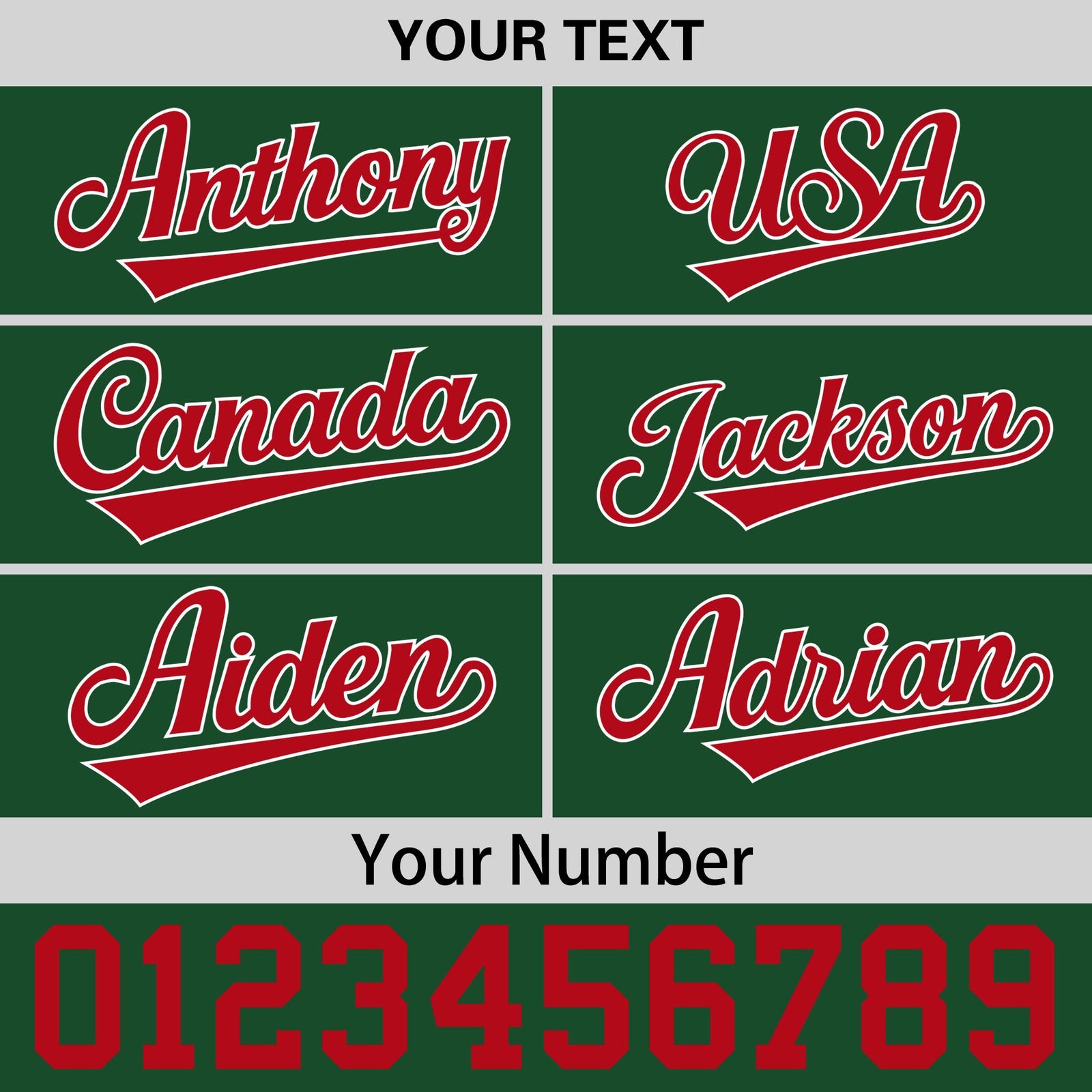 Custom Green 3D Puff Embroidery Flat Embroidery Casual Sport Baseball Cap