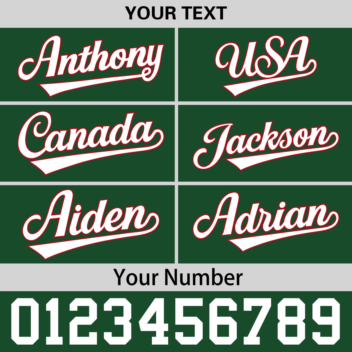 Custom Green 3D Puff Embroidery Flat Embroidery Casual Sport Baseball Cap