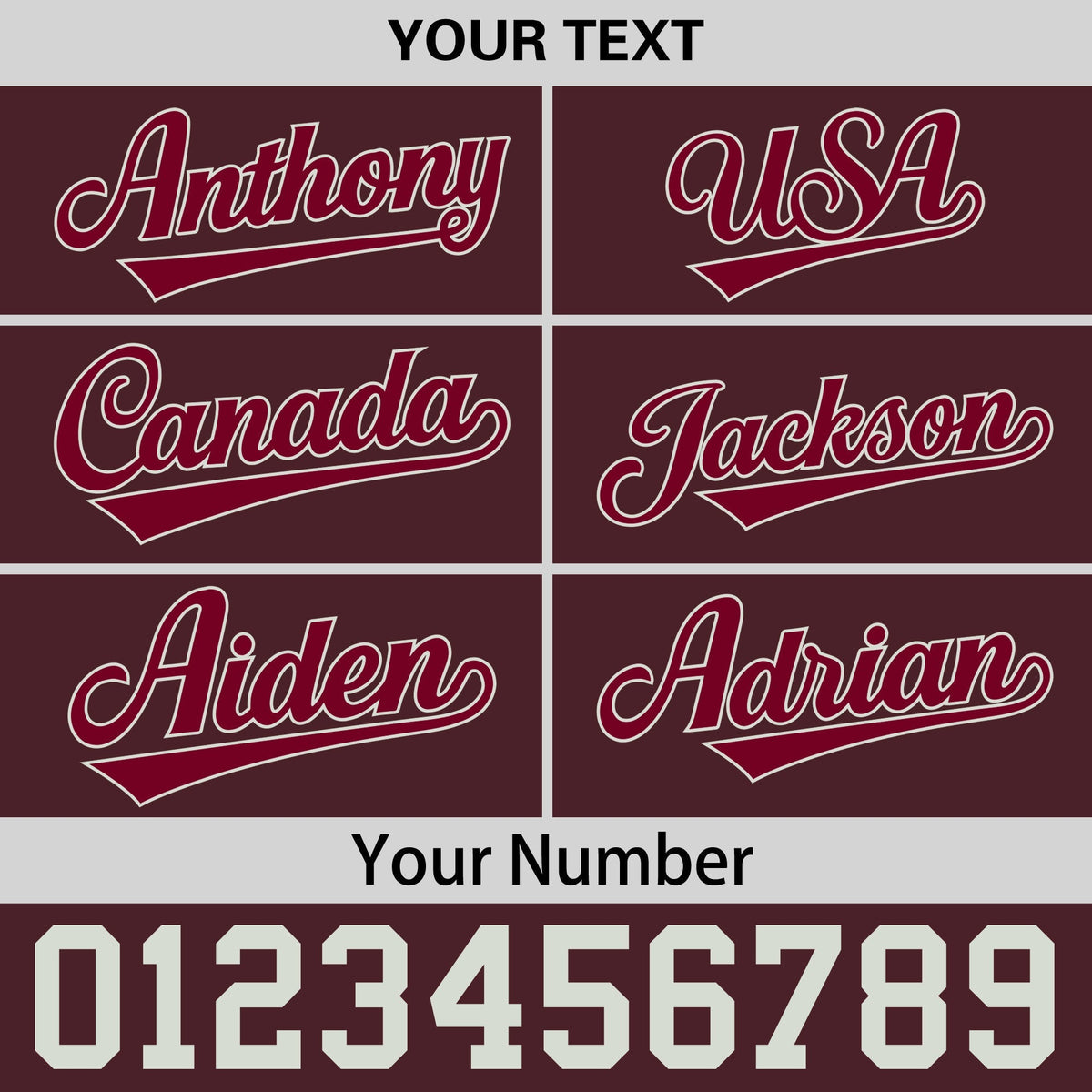 Custom Burgundy 3D Puff Embroidery Flat Embroidery Casual Sport Baseball Cap