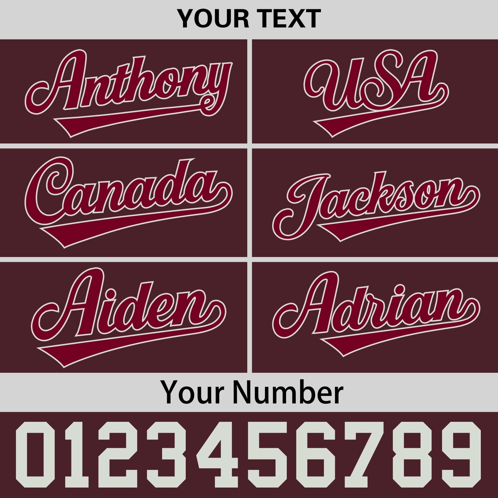 Custom Burgundy 3D Puff Embroidery Flat Embroidery Casual Sport Baseball Cap