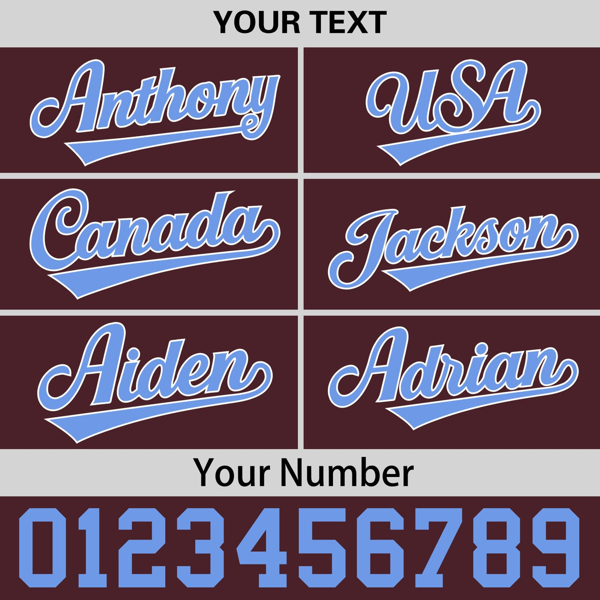 Custom Burgundy 3D Puff Embroidery Flat Embroidery Casual Sport Baseball Cap