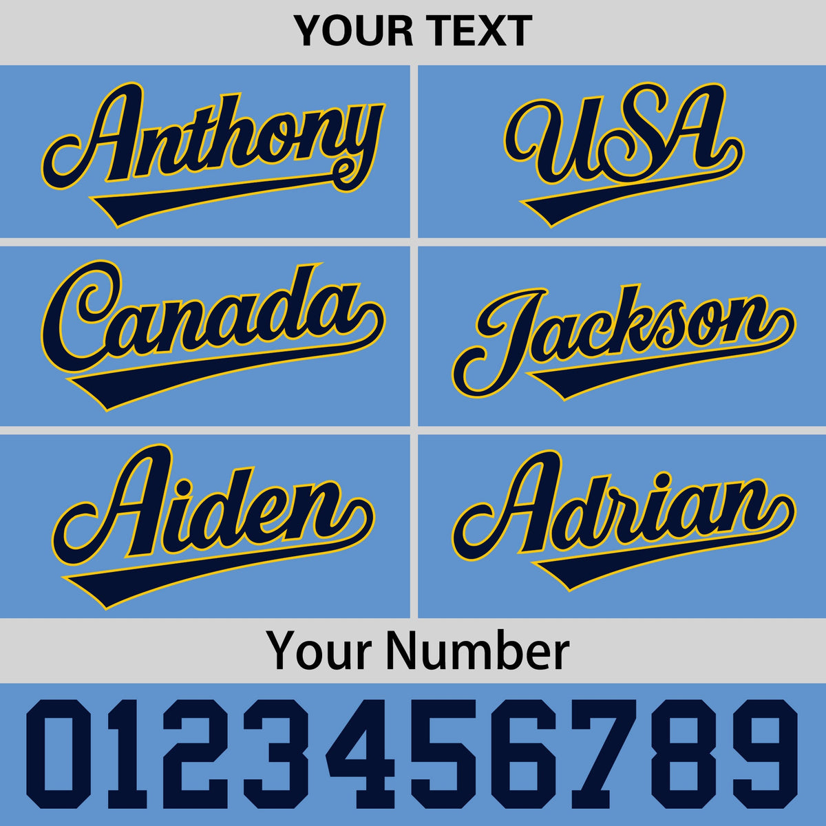 Custom Powder Blue 3D Puff Embroidery Flat Embroidery Casual Sport Baseball Cap