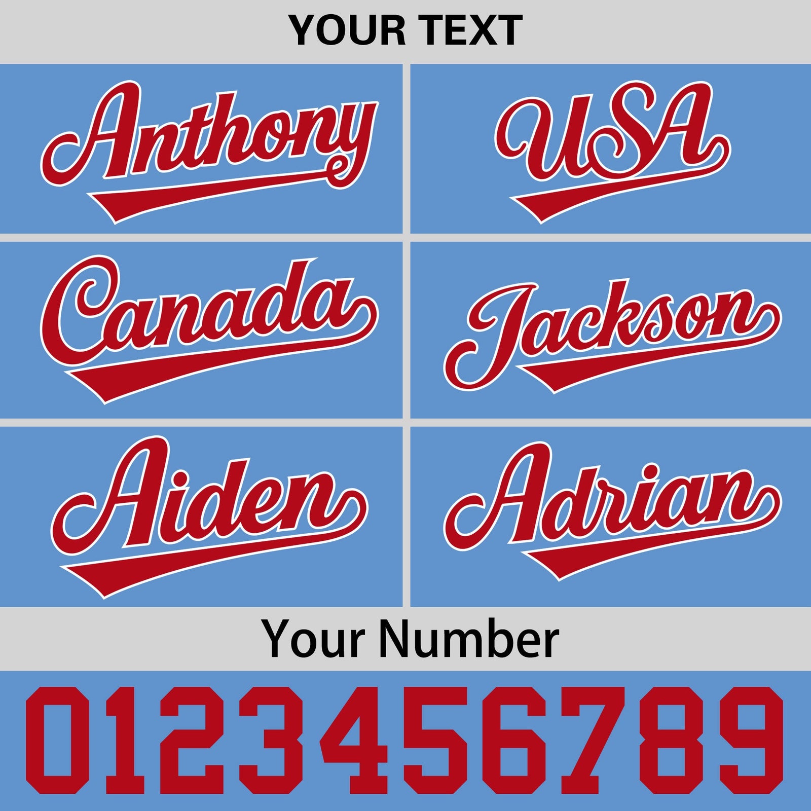 Custom Powder Blue 3D Puff Embroidery Flat Embroidery Casual Sport Baseball Cap