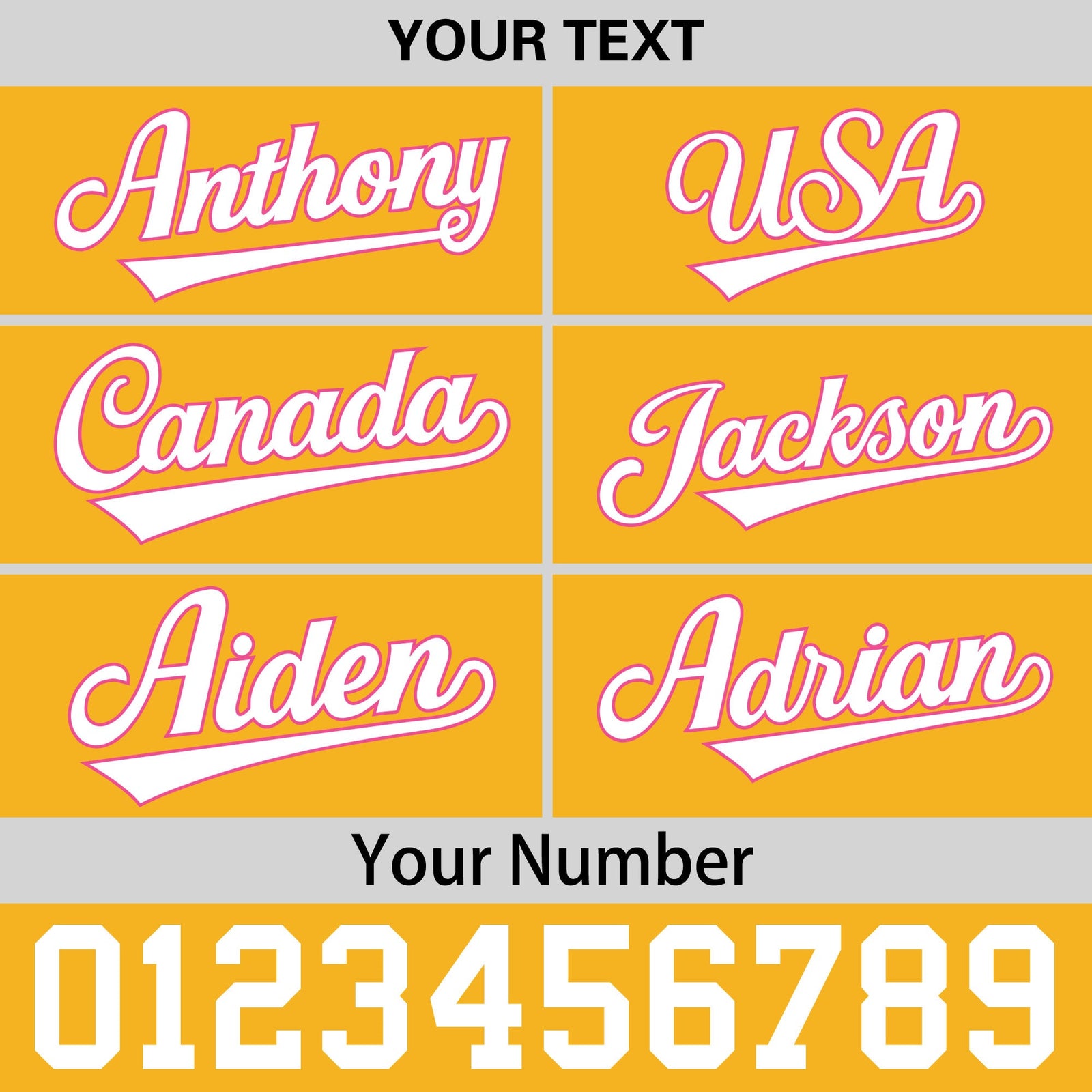 Custom Yellow 3D Puff Embroidery Flat Embroidery Casual Sport Baseball Cap