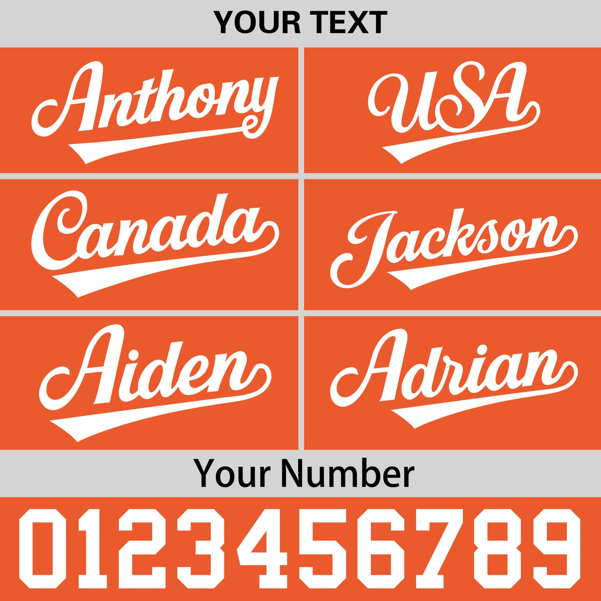 Custom Orange 3D Puff Embroidery Flat Embroidery Casual Sport Baseball Cap