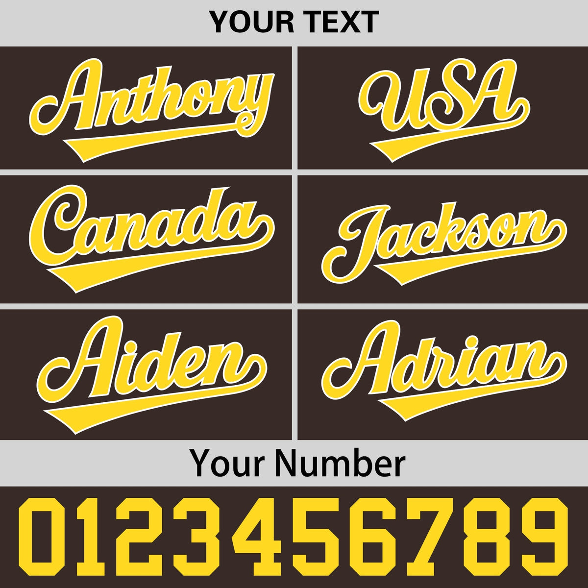 Custom Brown 3D Puff Embroidery Flat Embroidery Casual Sport Baseball Cap