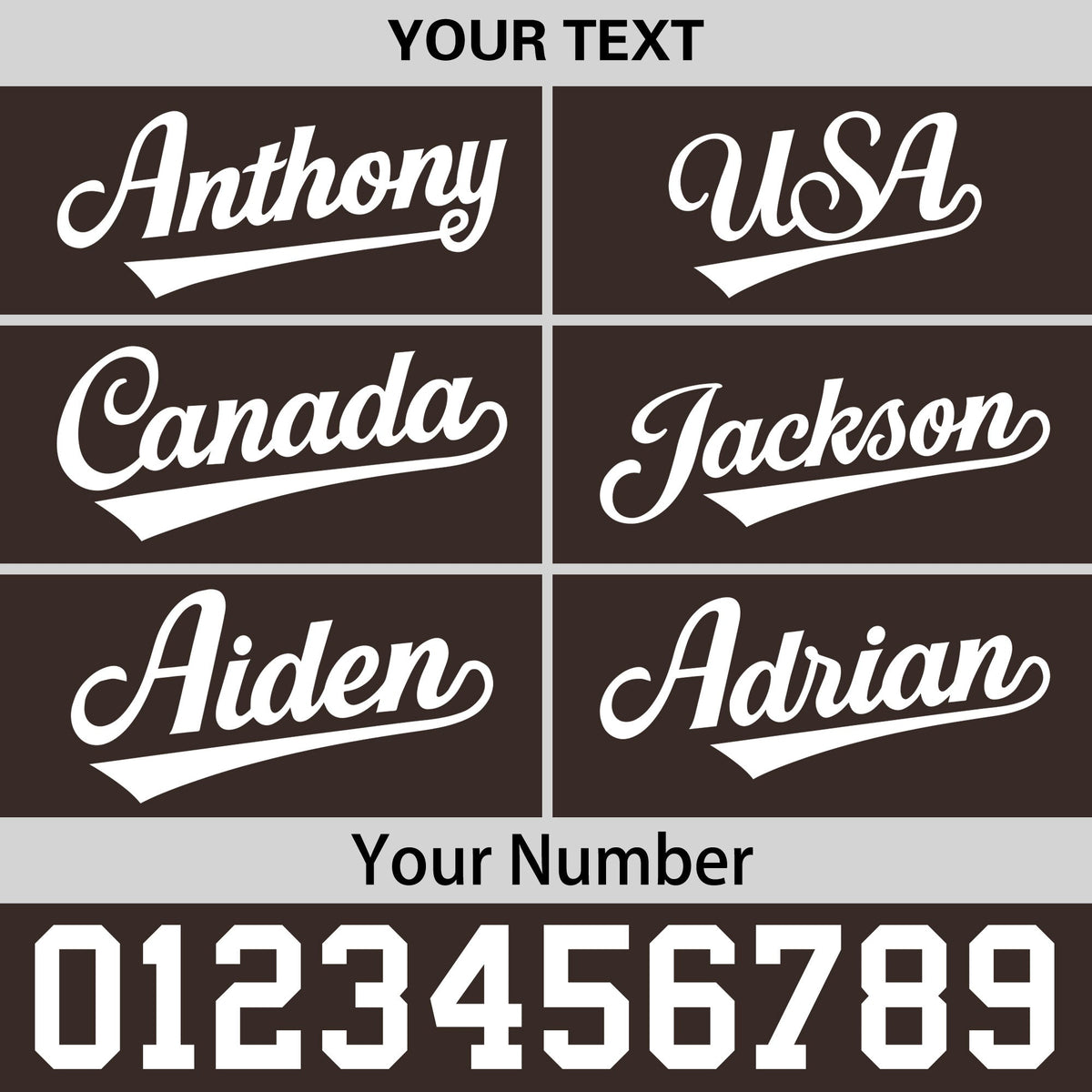 Custom Brown 3D Puff Embroidery Flat Embroidery Casual Sport Baseball Cap