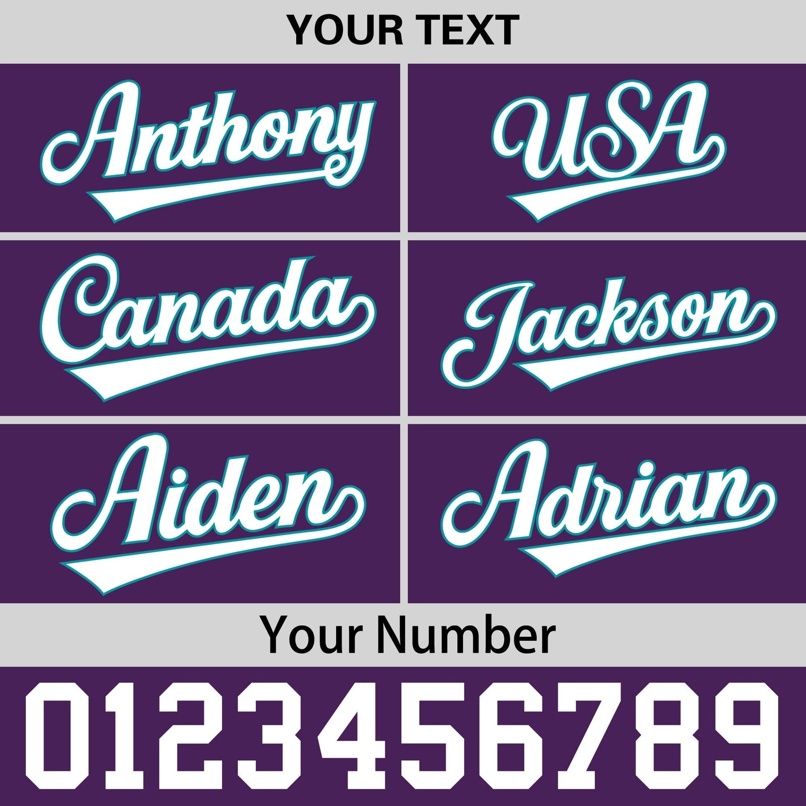 Custom Purple 3D Puff Embroidery Flat Embroidery Casual Sport Baseball Cap