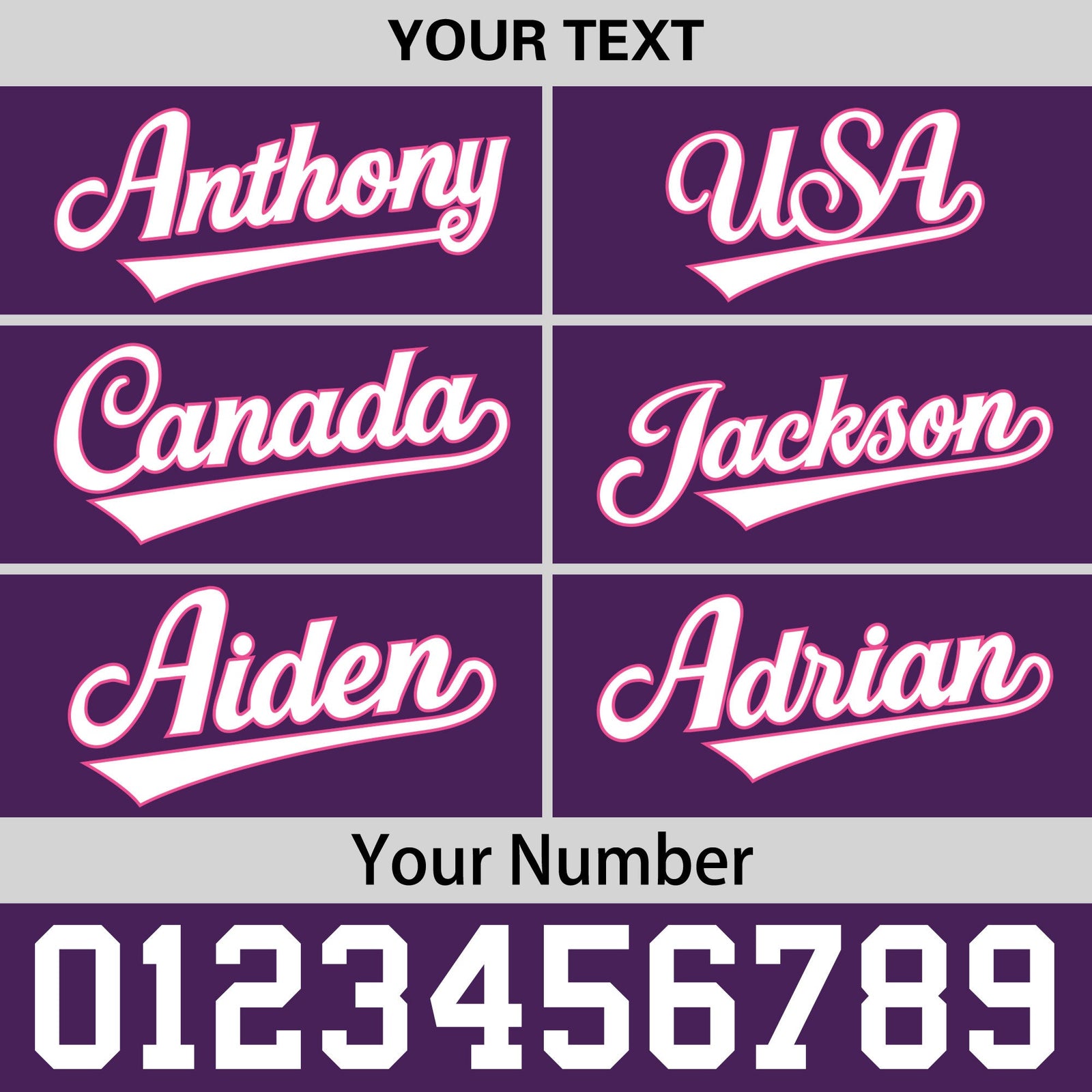 Custom Purple 3D Puff Embroidery Flat Embroidery Casual Sport Baseball Cap