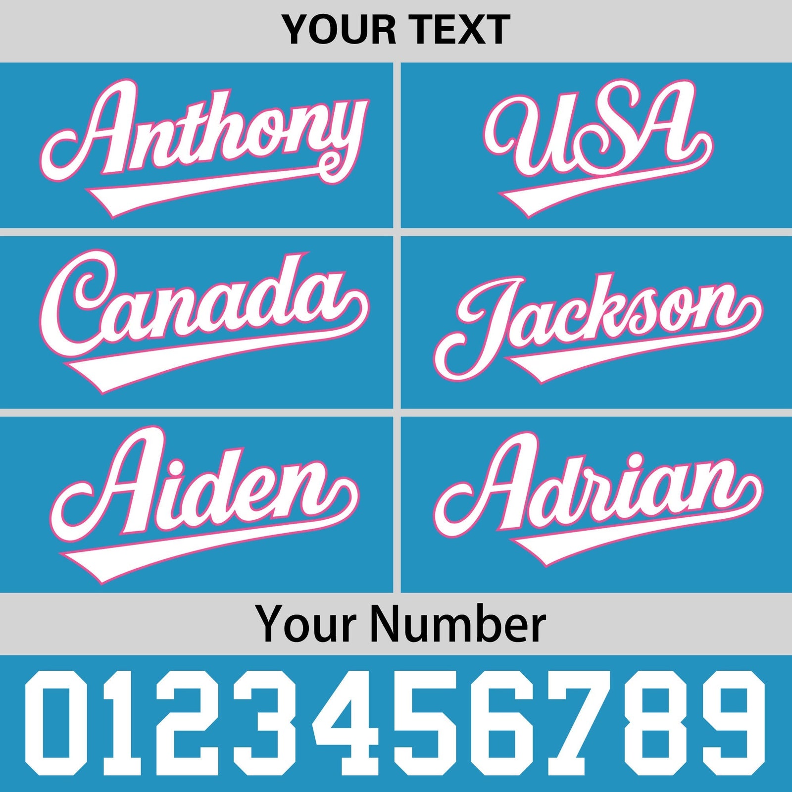 Custom Light Blue 3D Puff Embroidery Flat Embroidery Casual Sport Baseball Cap