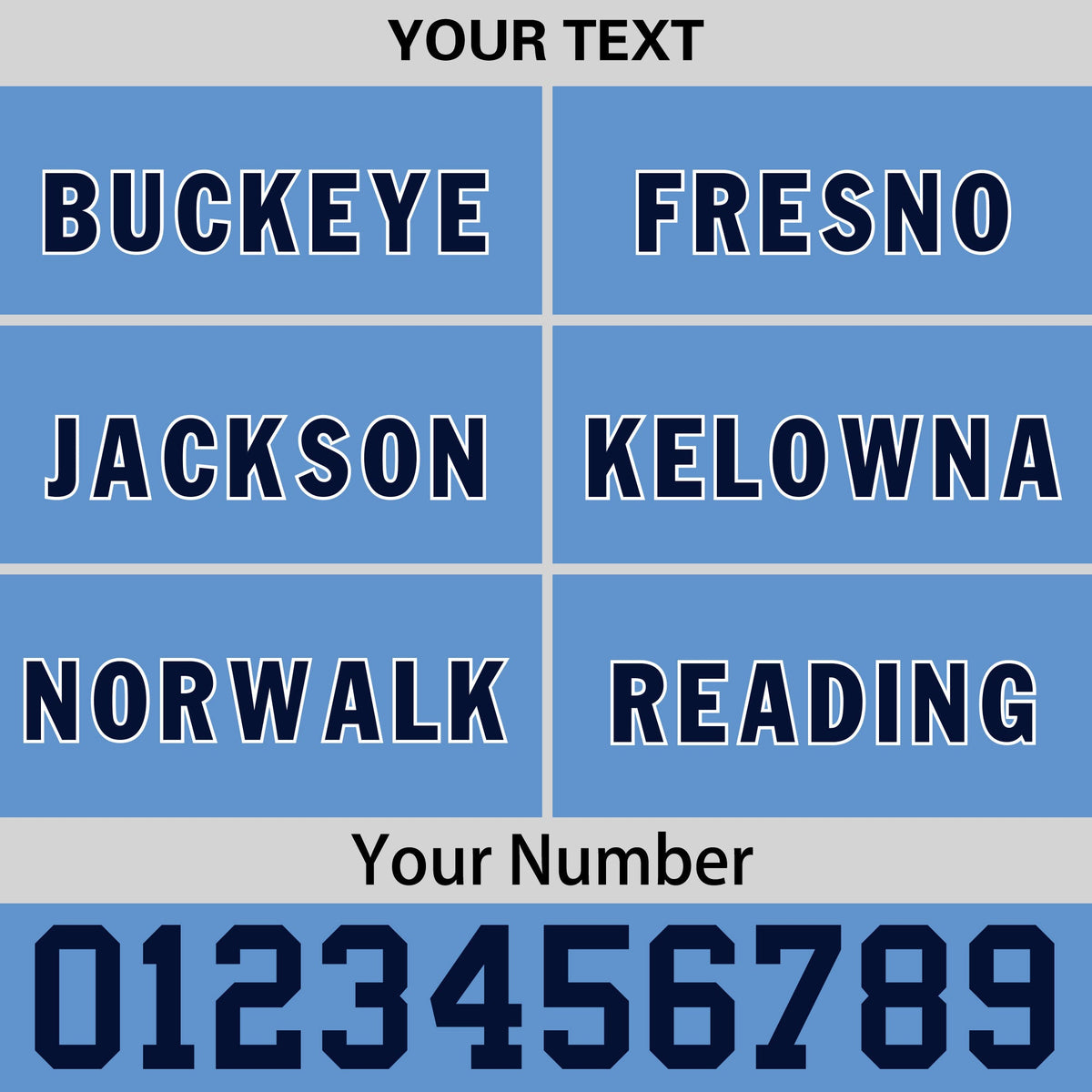 Custom Powder Blue 3D Puff Embroidery Flat Embroidery Casual Sport Baseball Cap