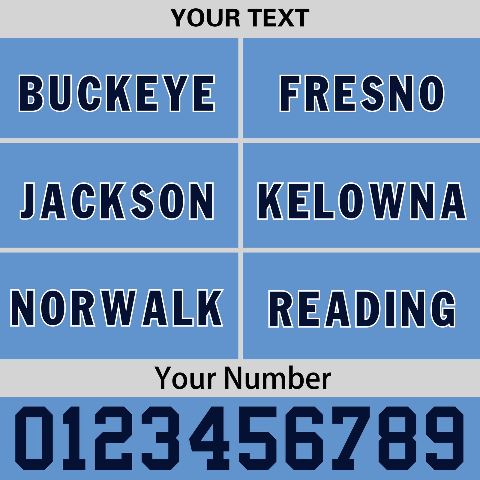 Custom Powder Blue 3D Puff Embroidery Flat Embroidery Casual Sport Baseball Cap