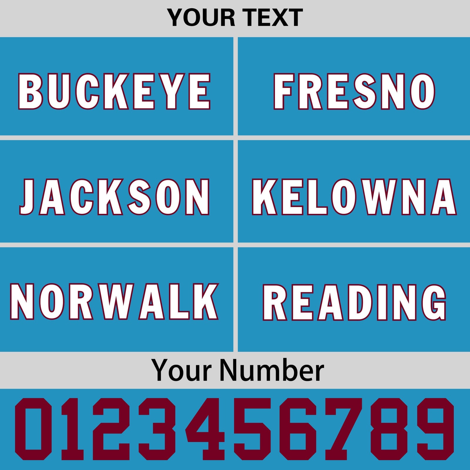 Custom Light Blue 3D Puff Embroidery Flat Embroidery Casual Sport Baseball Cap