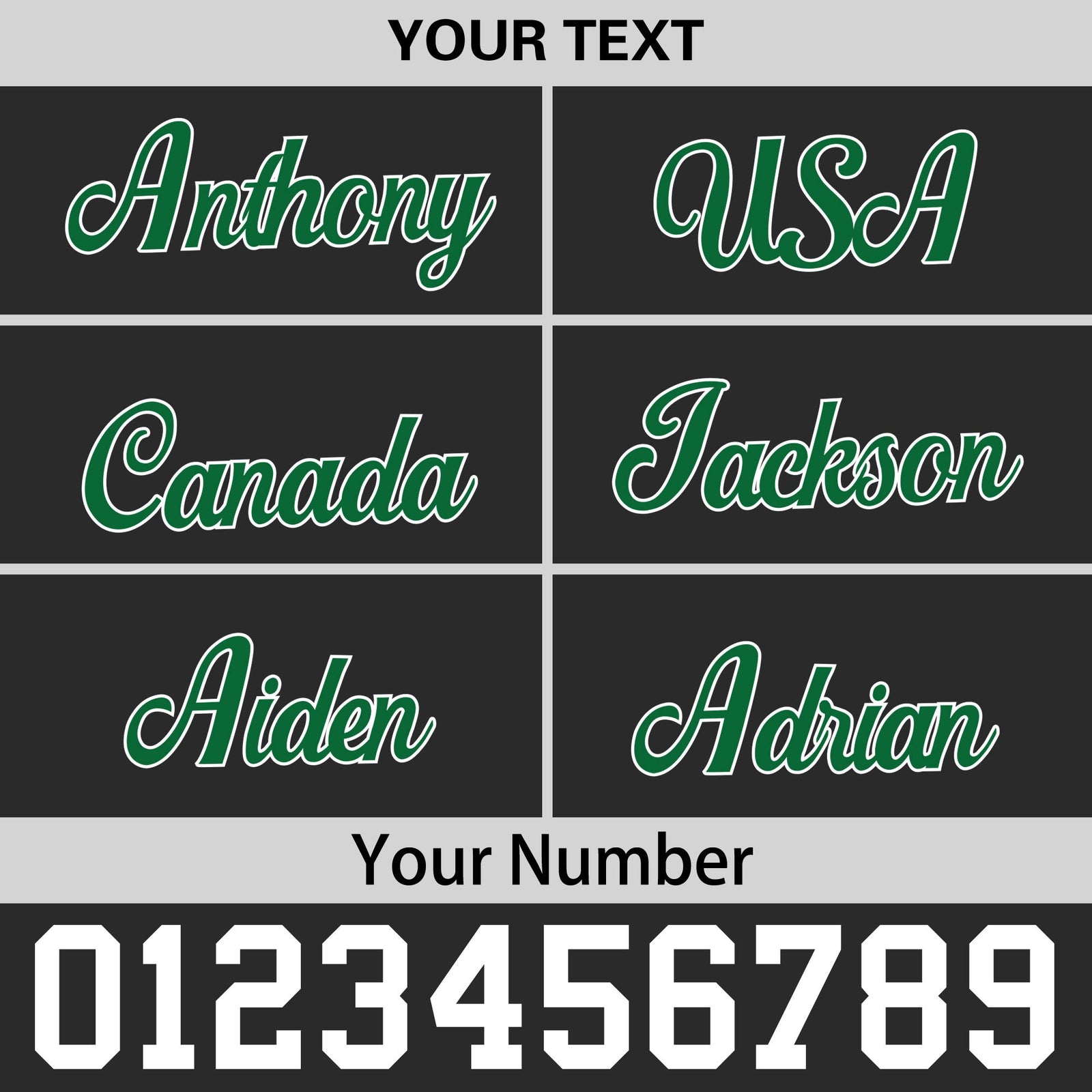 Custom Black Kelly Green 3D Puff Embroidery Flat Embroidery Casual Sport Baseball Cap