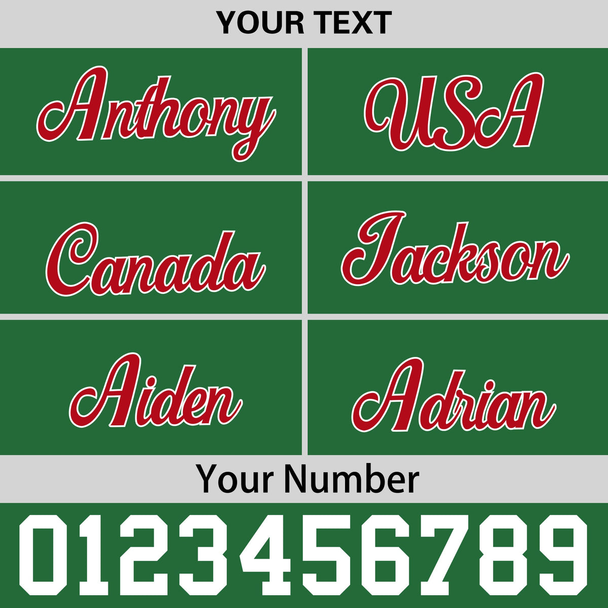 Custom Kelly Green Red 3D Puff Embroidery Flat Embroidery Casual Sport Baseball Cap