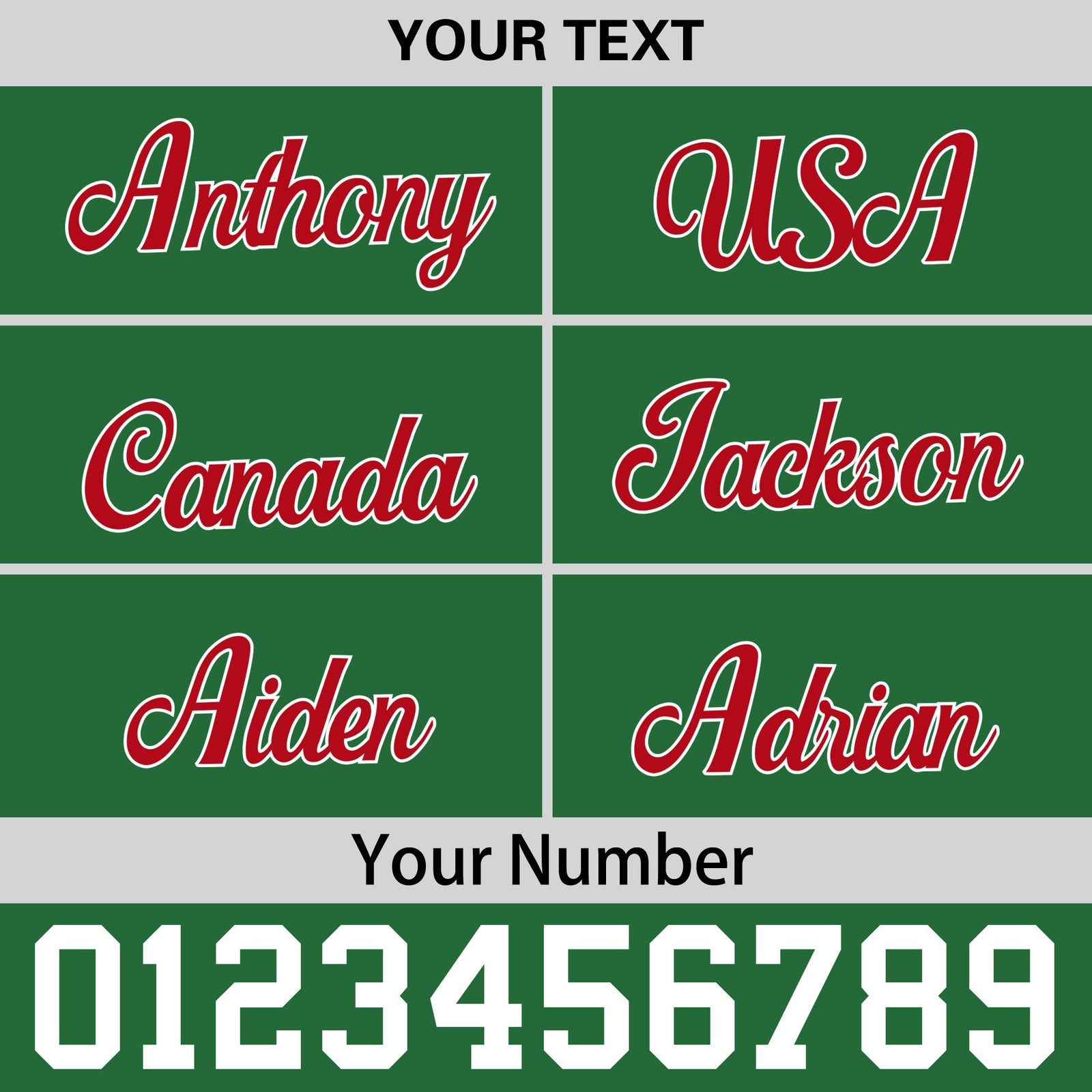 Custom Kelly Green Red 3D Puff Embroidery Flat Embroidery Casual Sport Baseball Cap