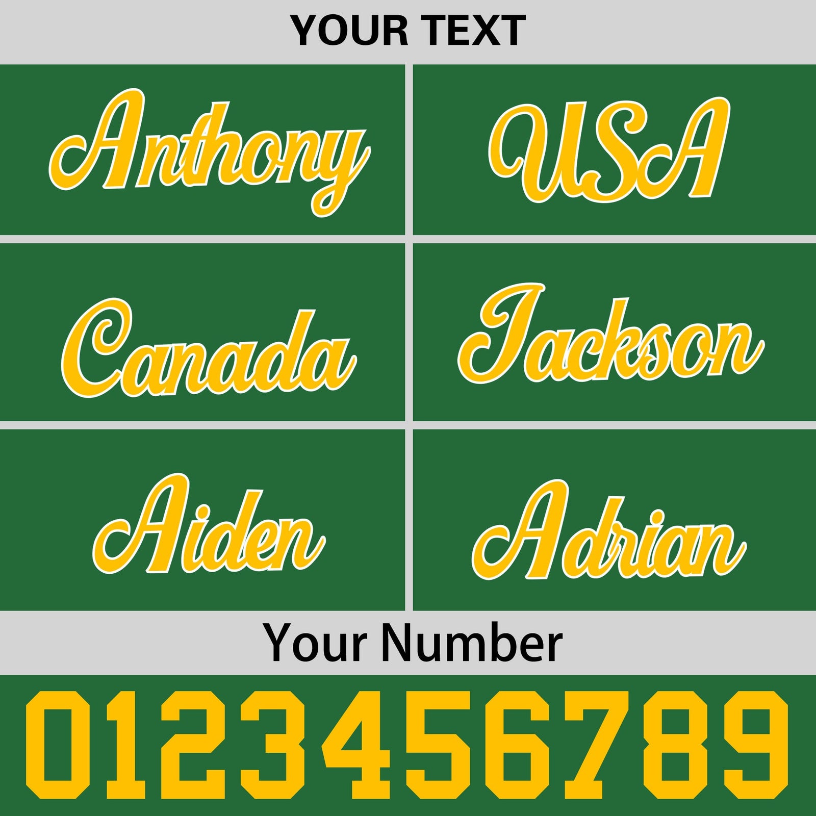 Custom Kelly Green Gold 3D Puff Embroidery Flat Embroidery Casual Sport Baseball Cap