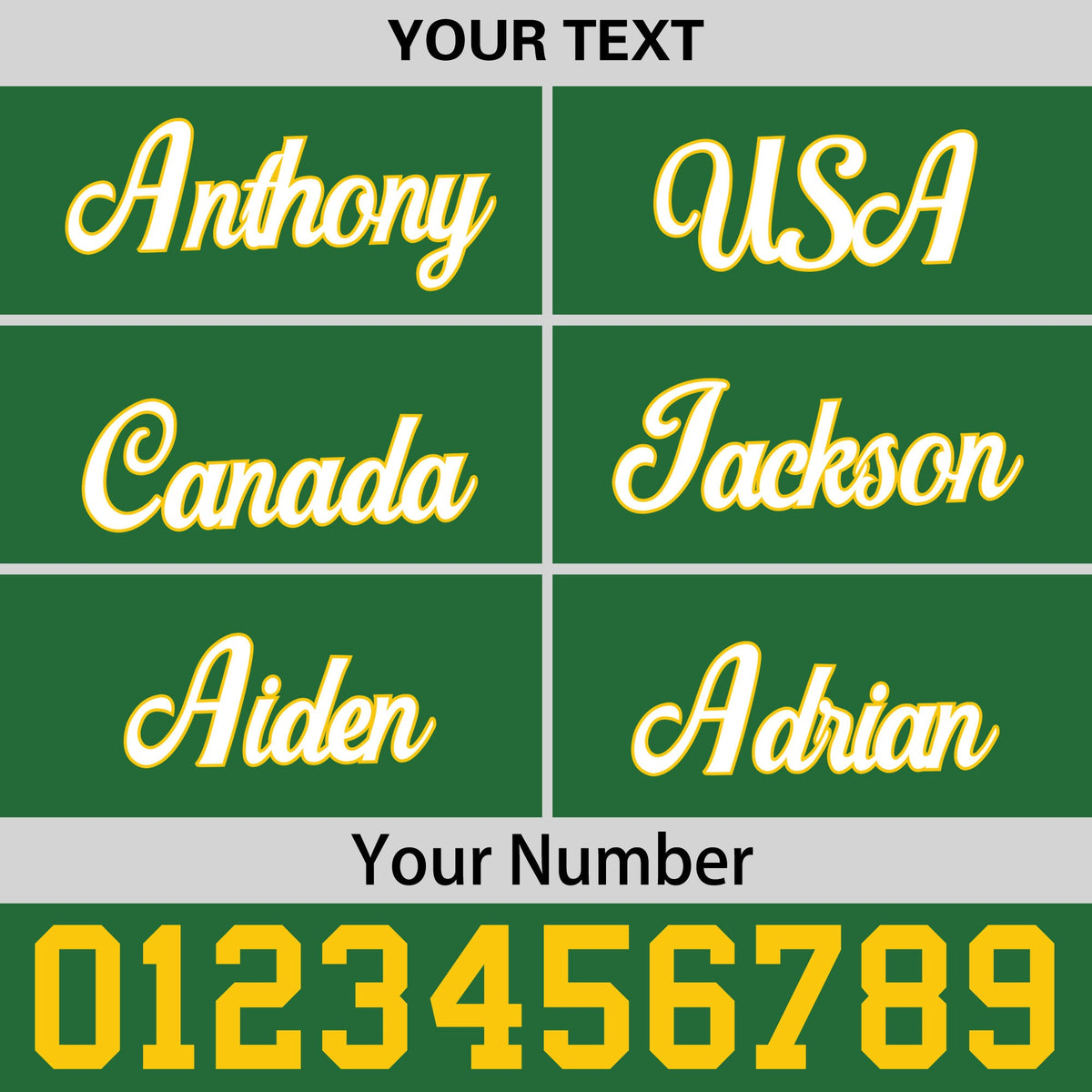 Custom Kelly Green Gold 3D Puff Embroidery Flat Embroidery Casual Sport Baseball Cap