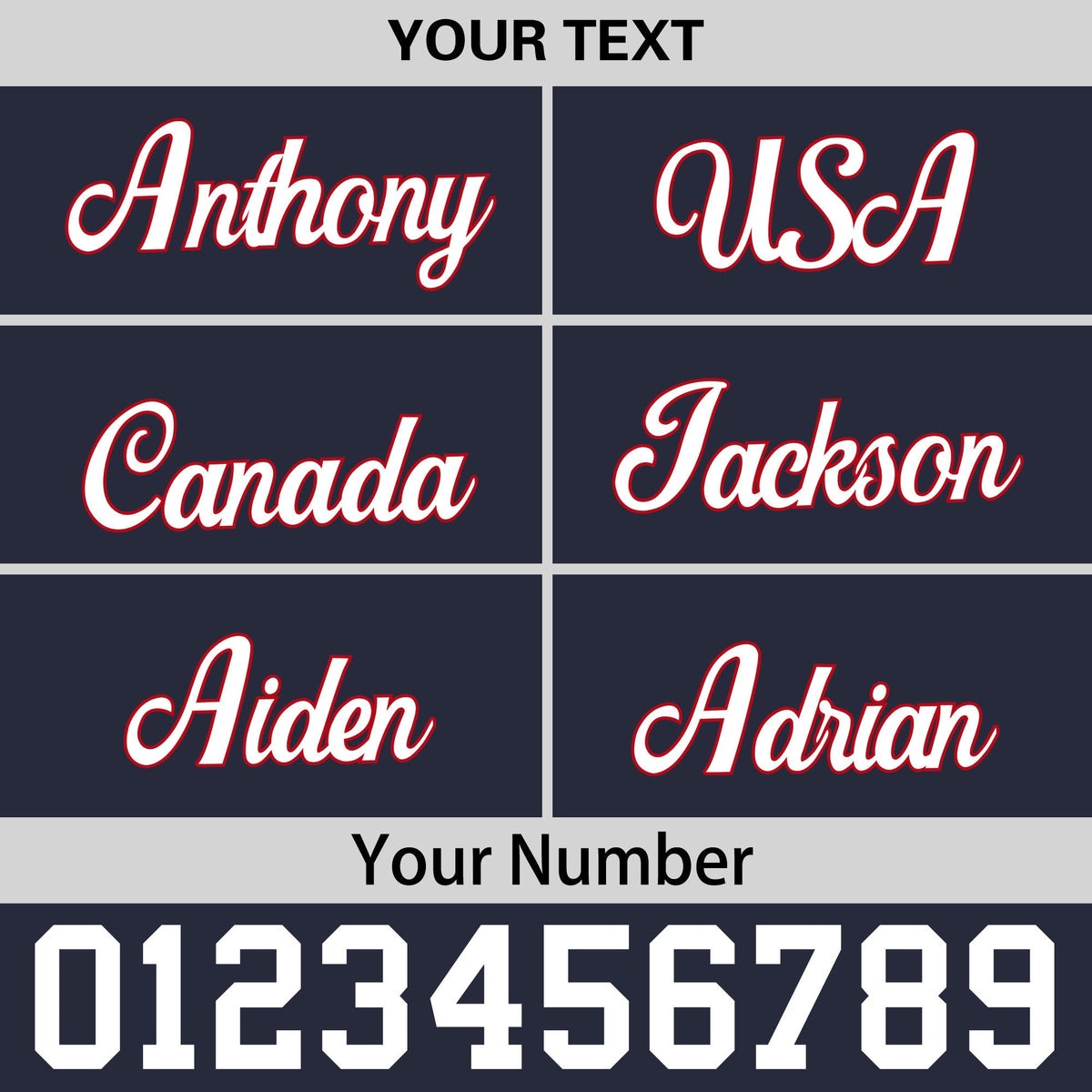 Custom Navy Red 3D Puff Embroidery Flat Embroidery Casual Sport Baseball Cap