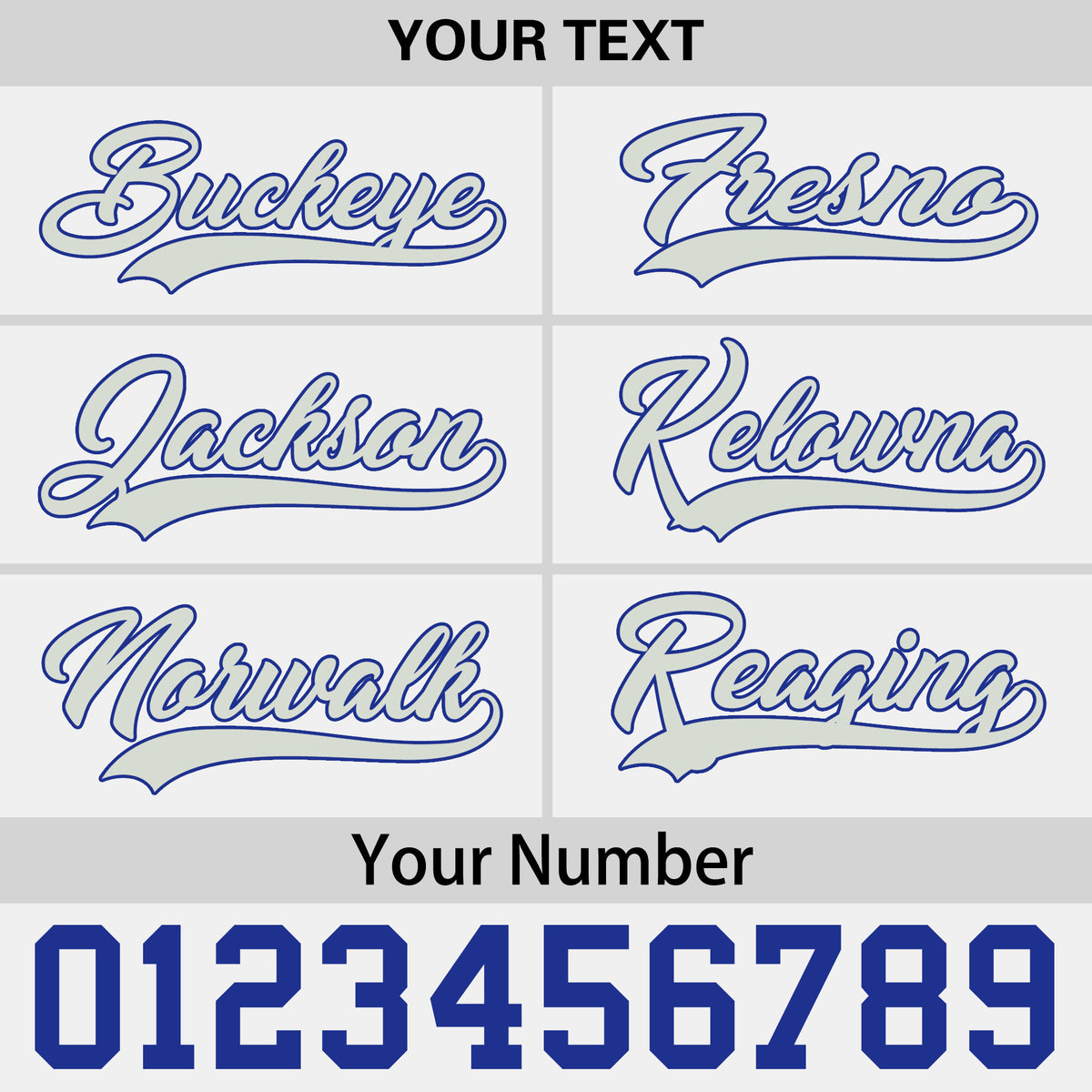 Custom White Royal Blue 185D Puff Embroidery Flat Embroidery Casual Sport Baseball Cap