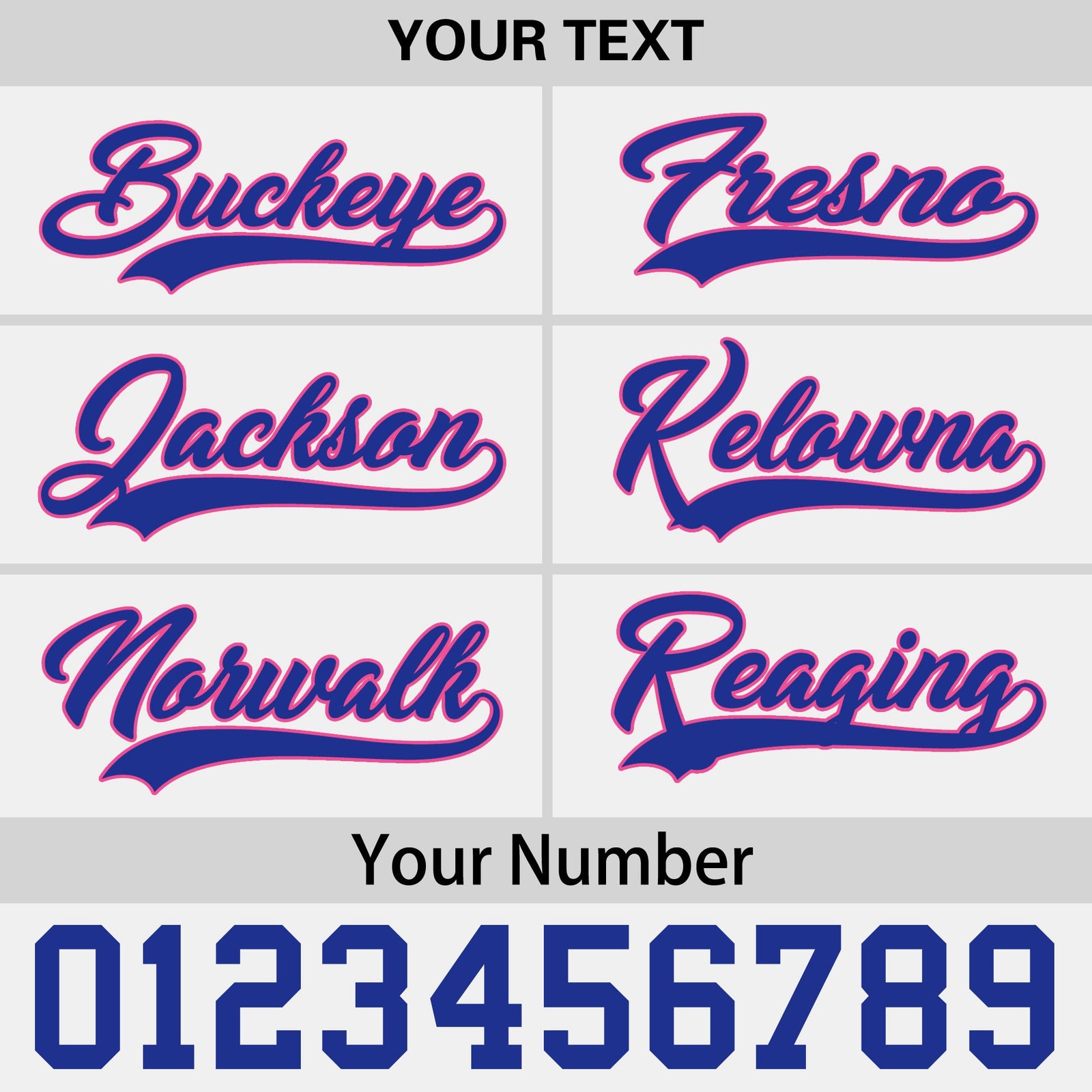 Custom White Royal Blue 201D Puff Embroidery Flat Embroidery Casual Sport Baseball Cap