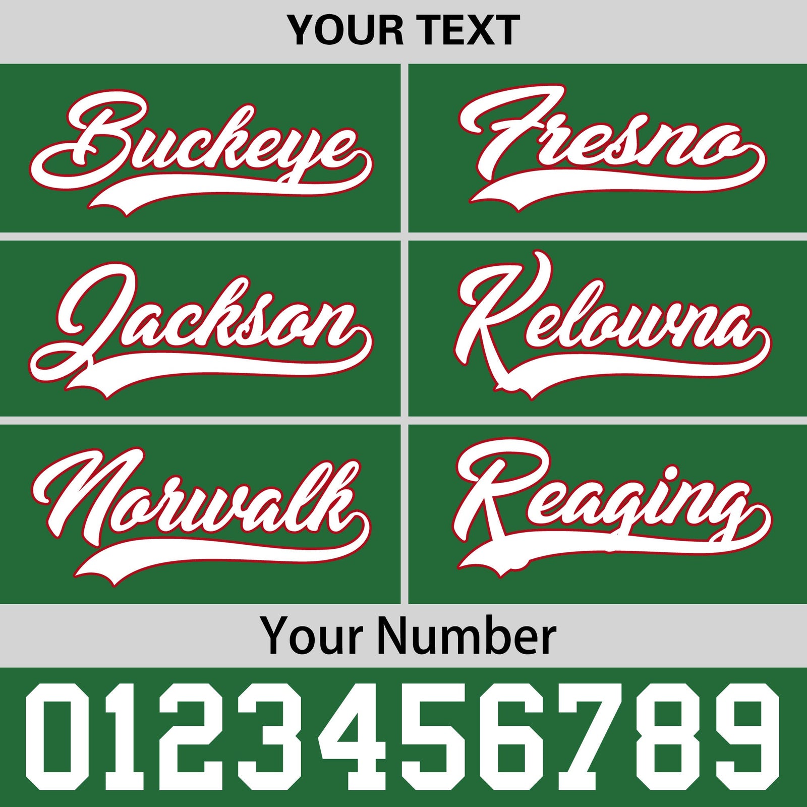 Custom Kelly Green Red 3D Puff Embroidery Flat Embroidery Casual Sport Baseball Cap