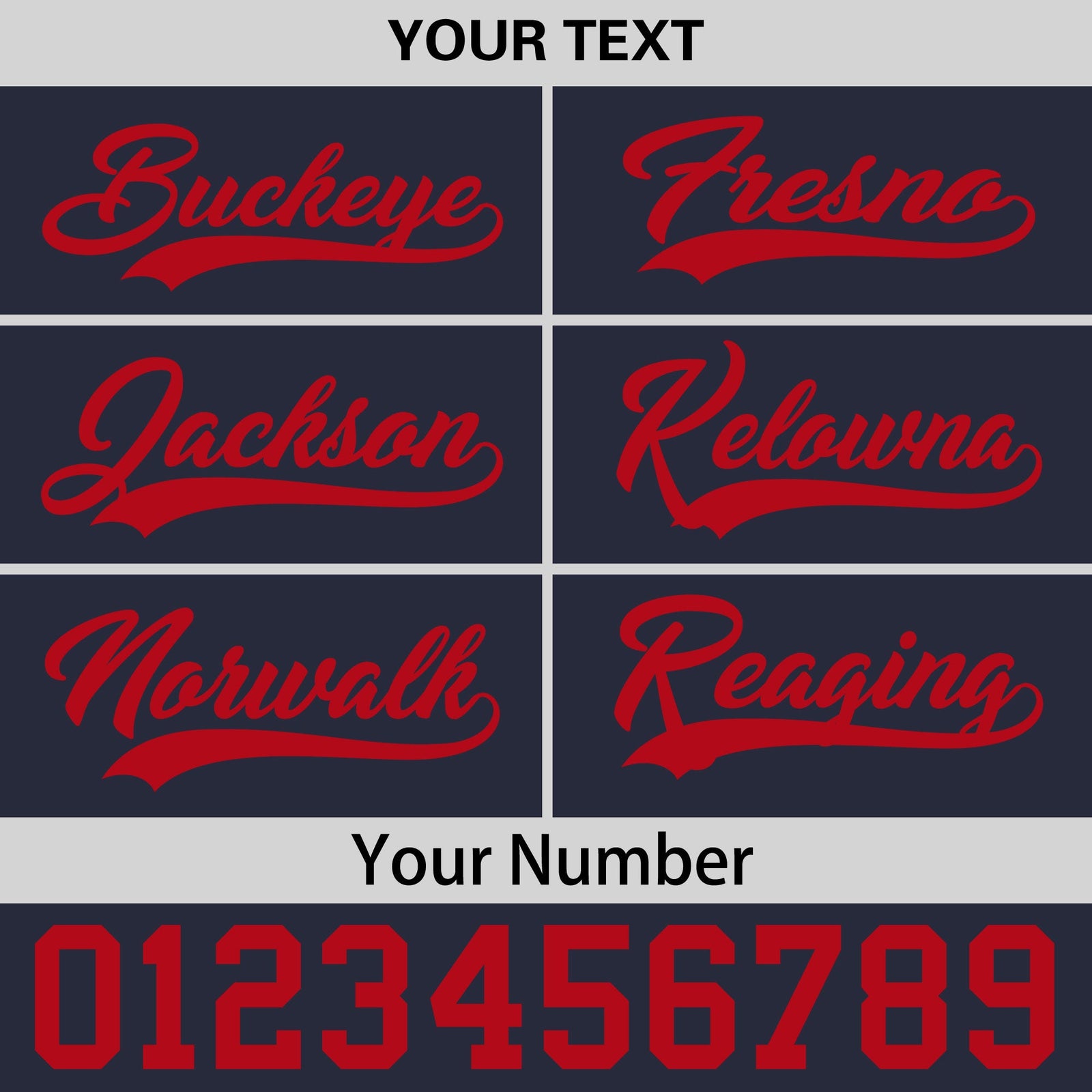 Custom Navy Red 3D Puff Embroidery Flat Embroidery Casual Sport Baseball Cap