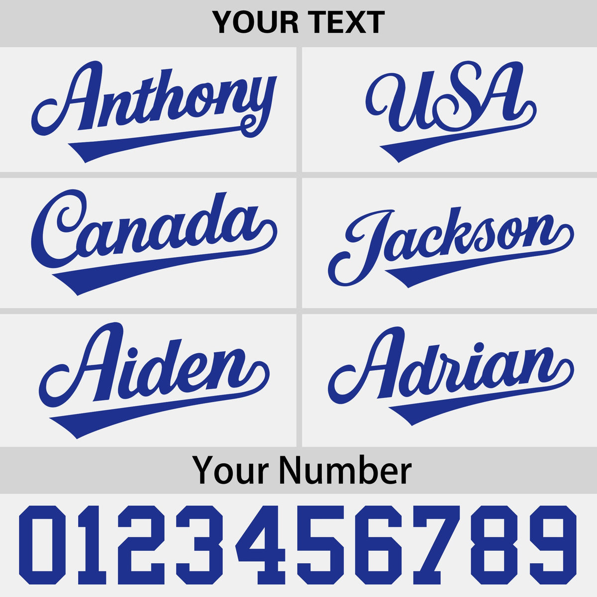 Custom White Royal Blue 3D Puff Embroidery Flat Embroidery Casual Sport Baseball Cap