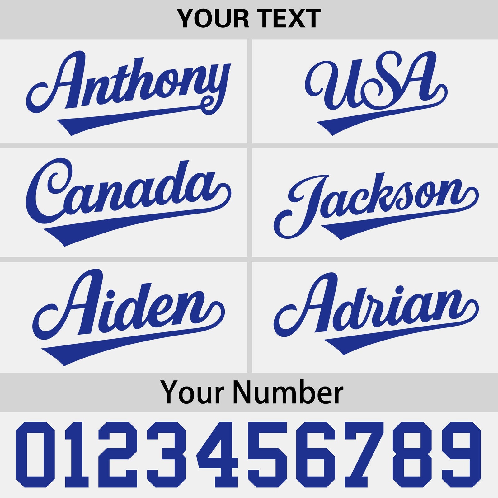 Custom White Royal Blue 3D Puff Embroidery Flat Embroidery Casual Sport Baseball Cap