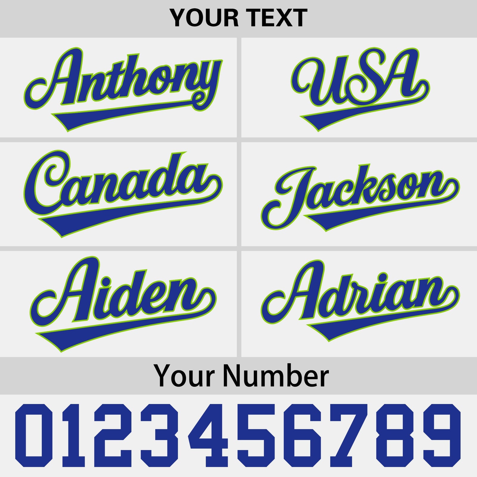 Custom White Royal Blue 129D Puff Embroidery Flat Embroidery Casual Sport Baseball Cap