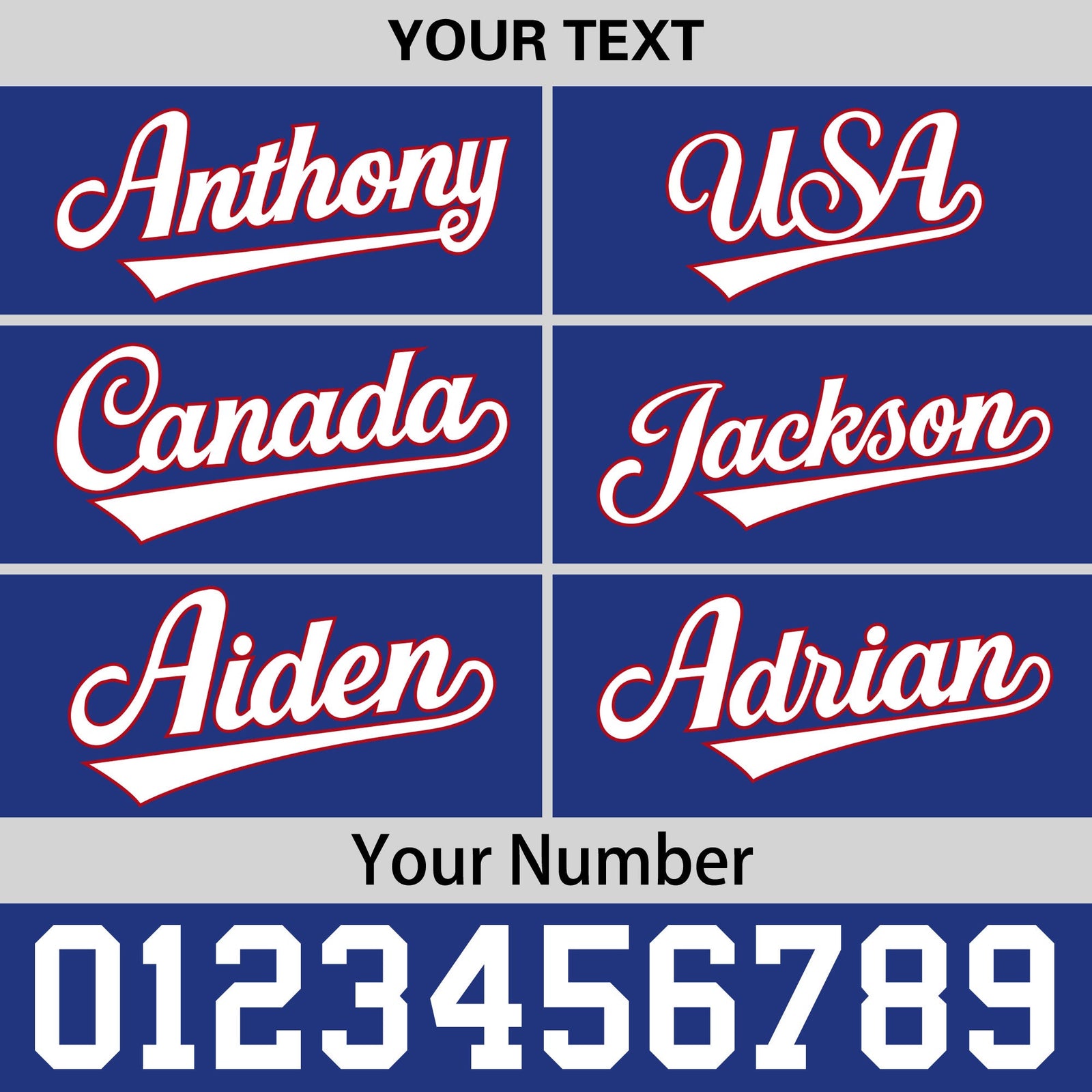 Custom Royal Blue Red 3D Puff Embroidery Flat Embroidery Casual Sport Baseball Cap