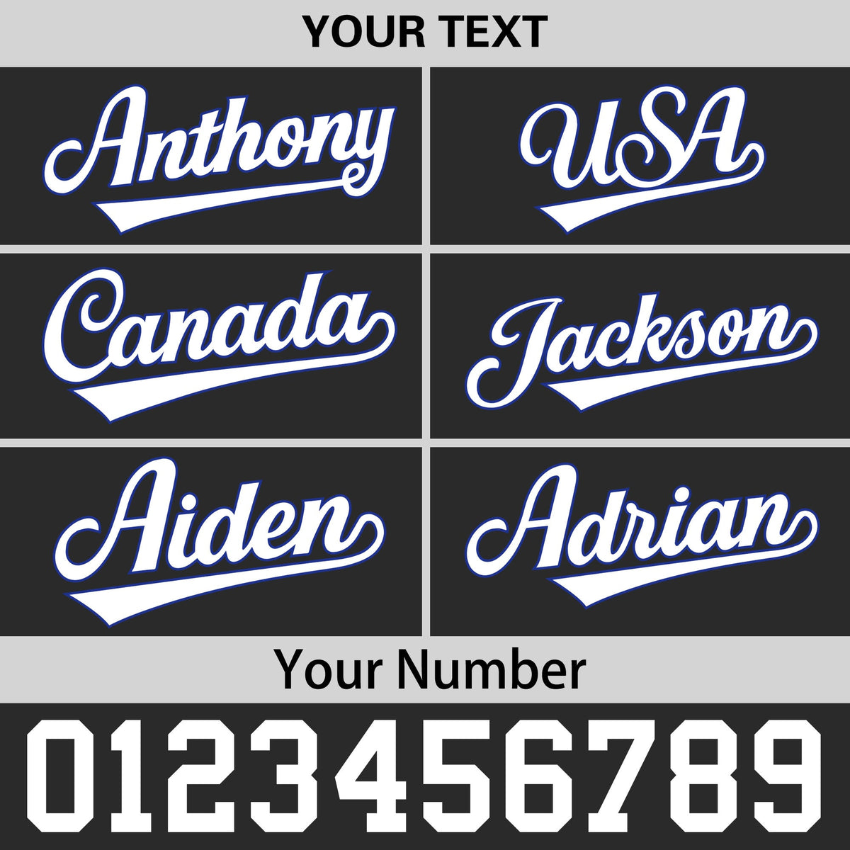 Custom Black Royal Blue 3D Puff Embroidery Flat Embroidery Casual Sport Baseball Cap