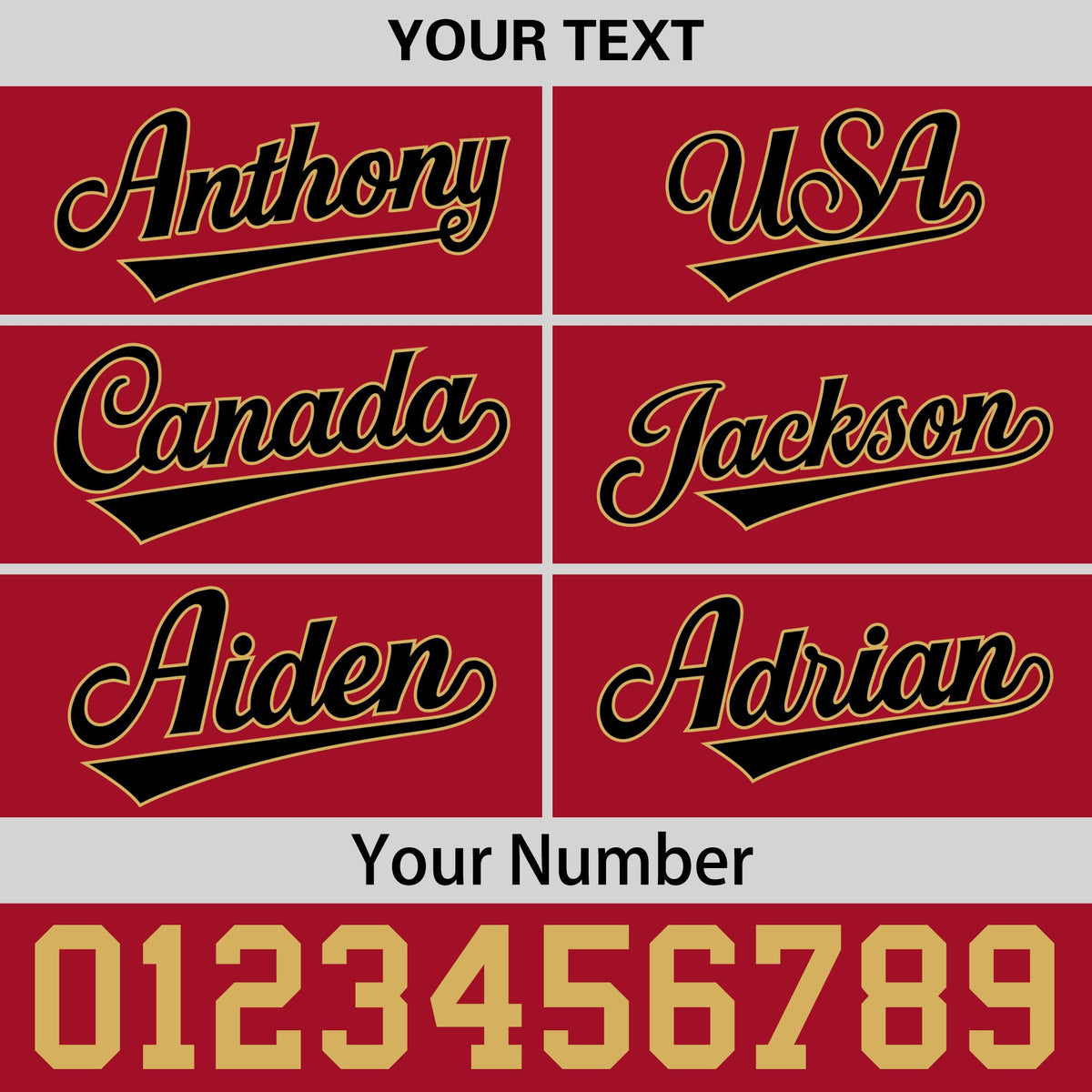 Custom Red Black 3D Puff Embroidery Flat Embroidery Casual Sport Baseball Cap