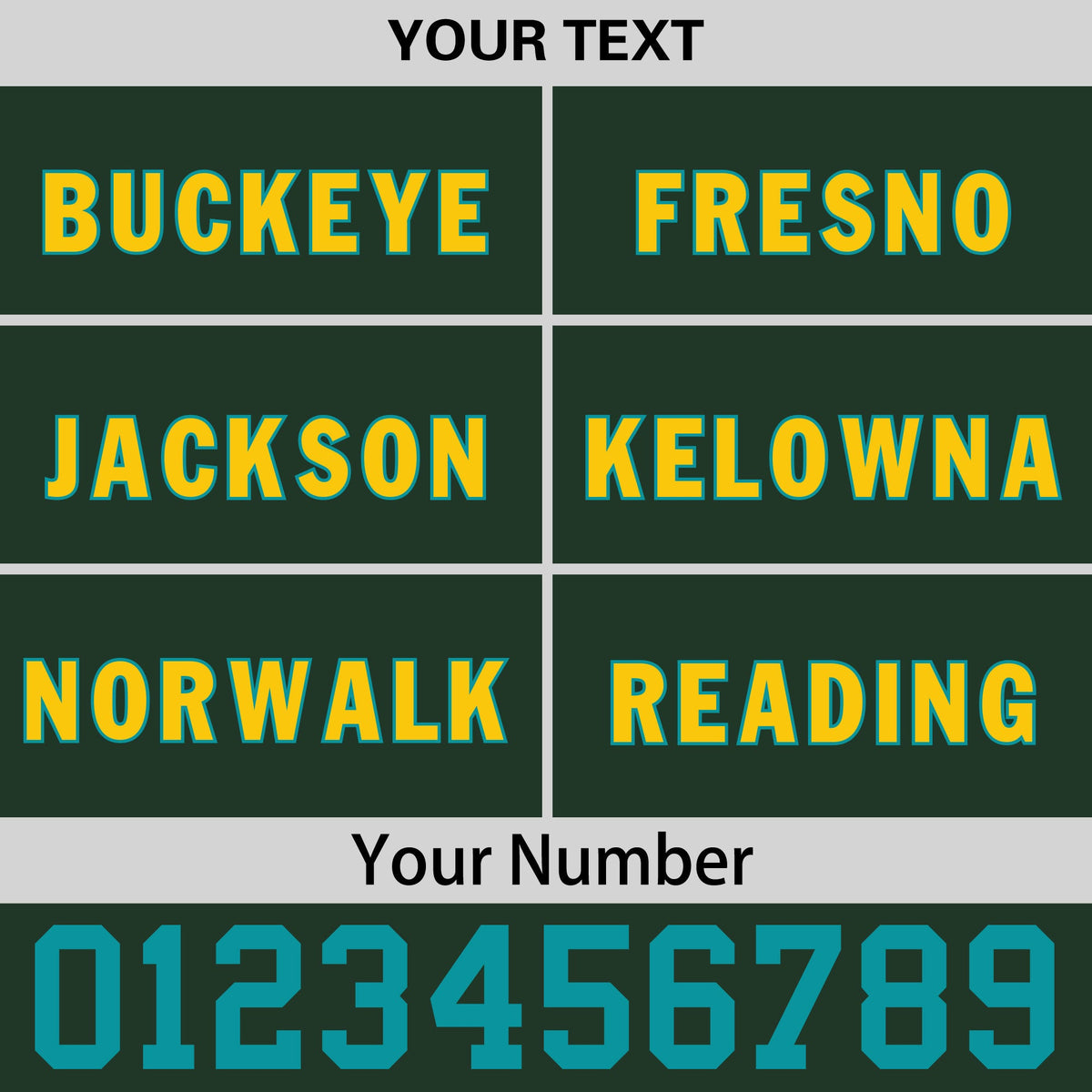 Custom Green Gold 3D Puff Embroidery Flat Embroidery Casual Sport Baseball Cap