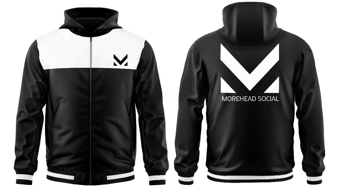 custom-white-black-two-tone-color-block-baseball-hoodie-jacket