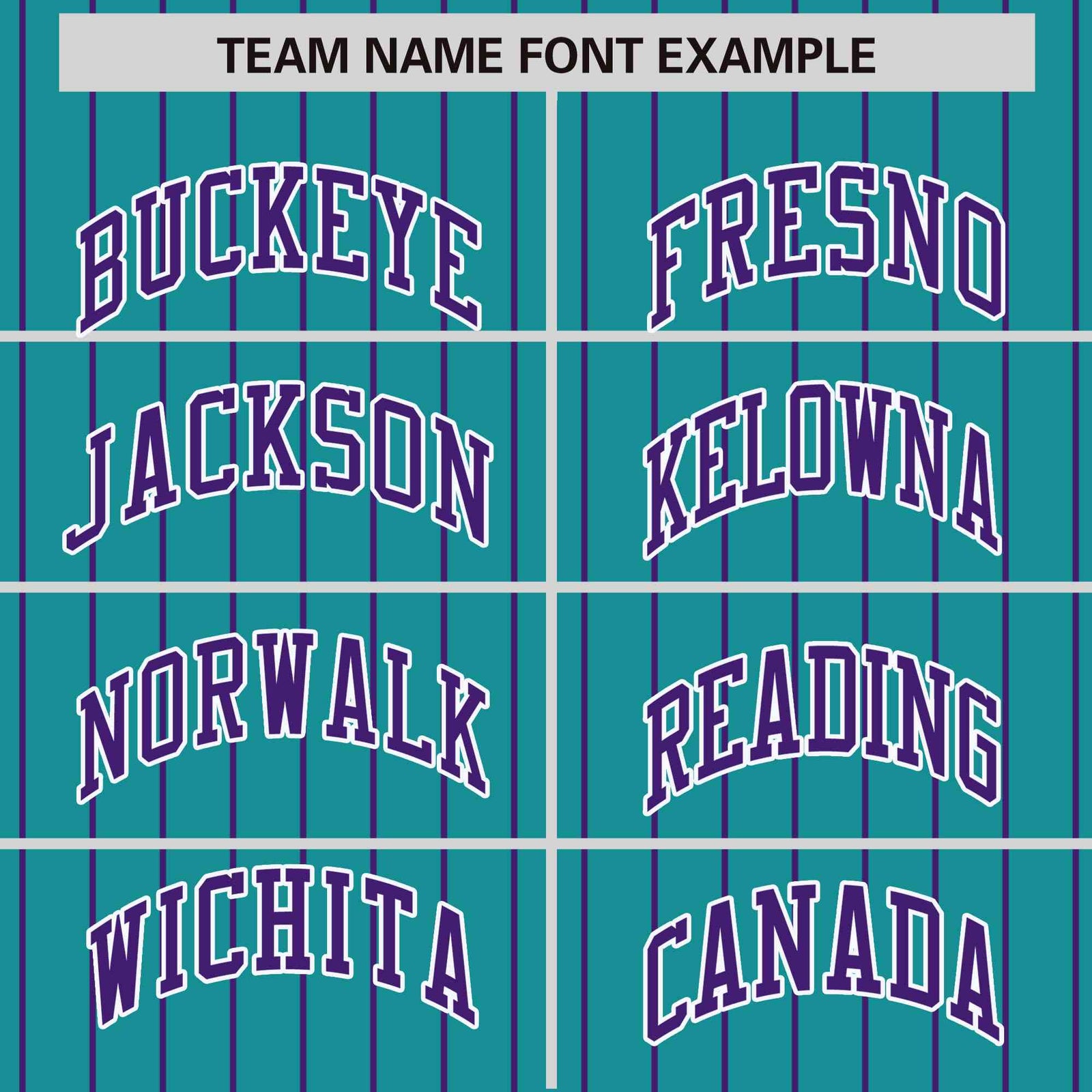 Custom Aqua Purple Raglan Sleeves Varsity Full-Snap Pinstripe Letterman Baseball Jacket