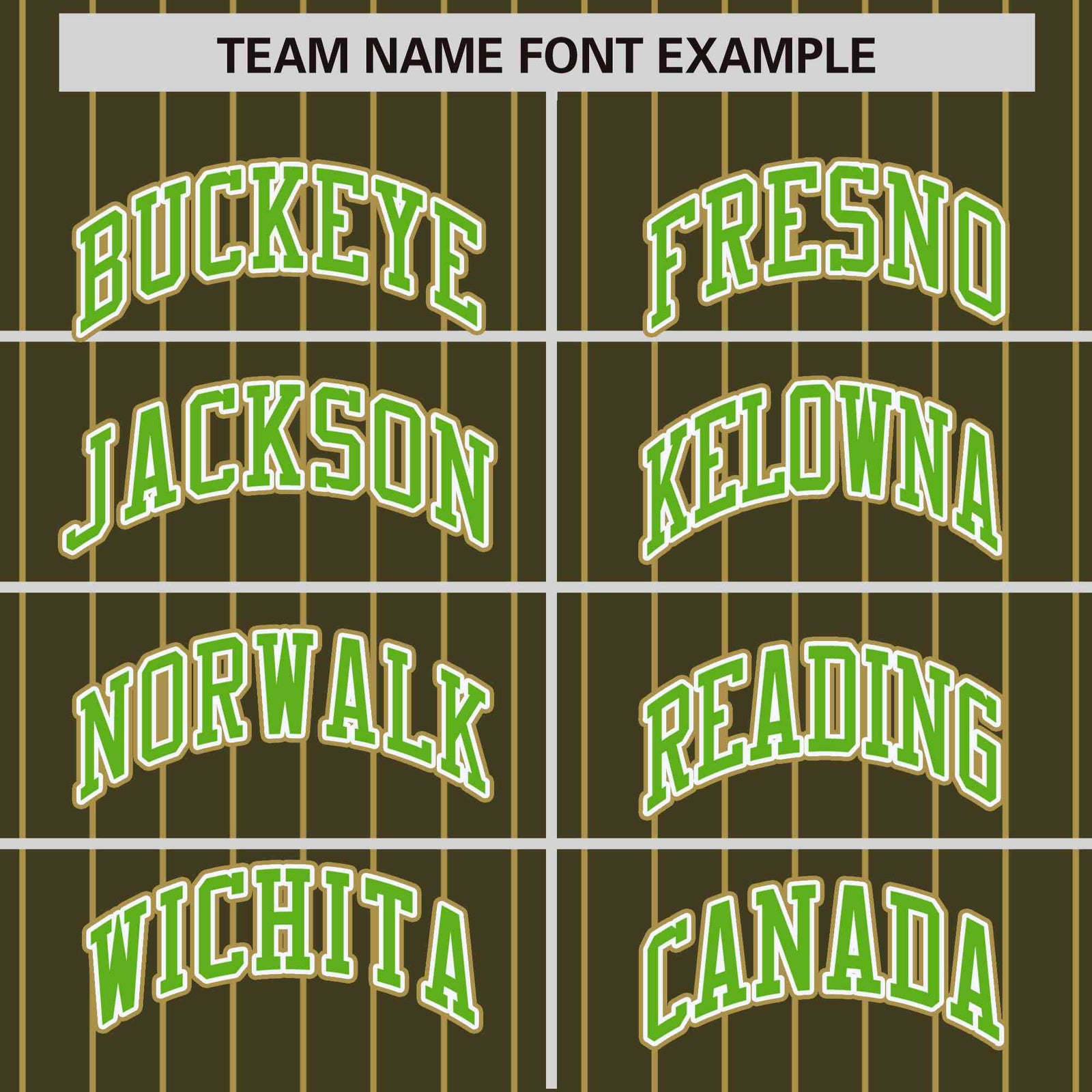 Custom Green Desert Yellow Raglan Sleeves Varsity Full-Snap Pinstripe Letterman Baseball Jacket