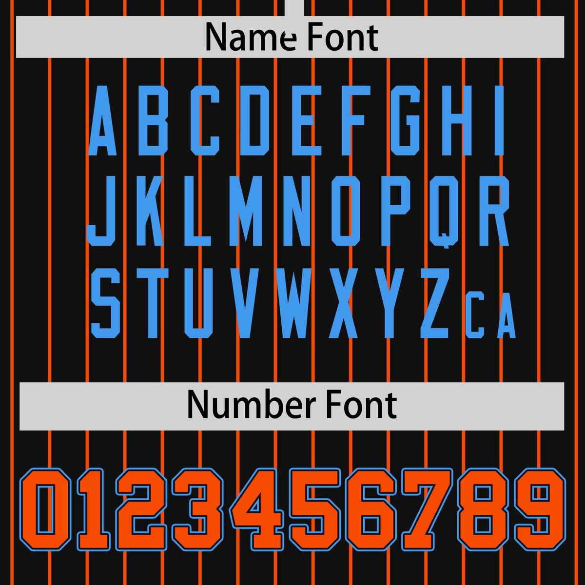 Custom Black Orange Raglan Sleeves Varsity Full-Snap Pinstripe Letterman Baseball Jacket