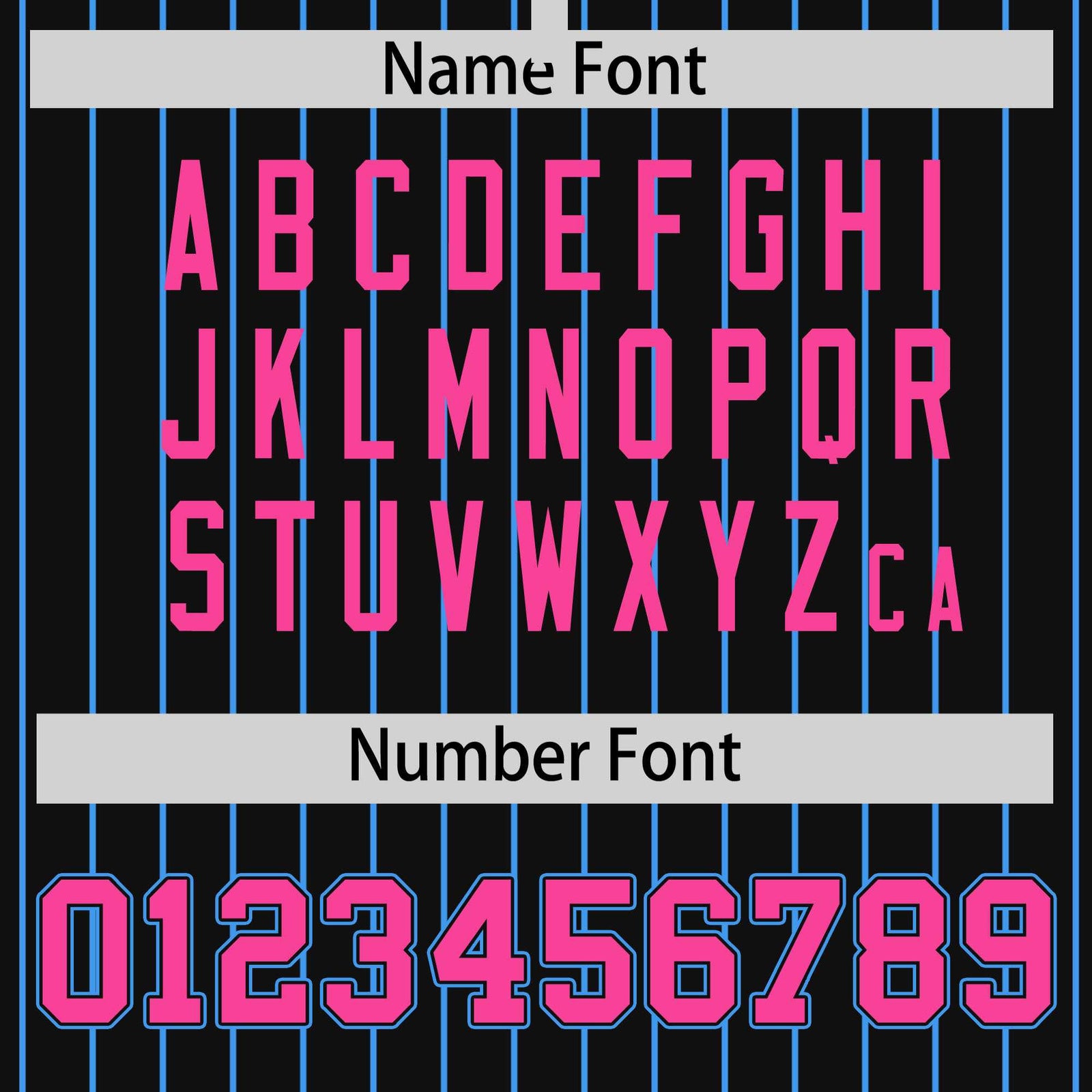 Custom Black Powder Blue Raglan Sleeves Varsity Full-Snap Pinstripe Letterman Baseball Jacket